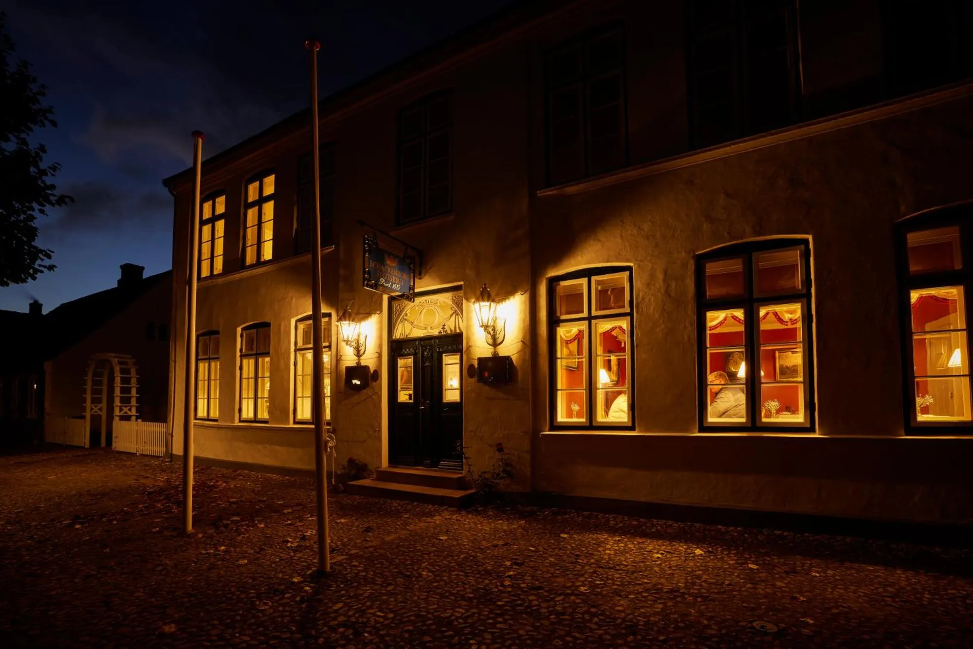 Property building in Schackenborg Slotskro