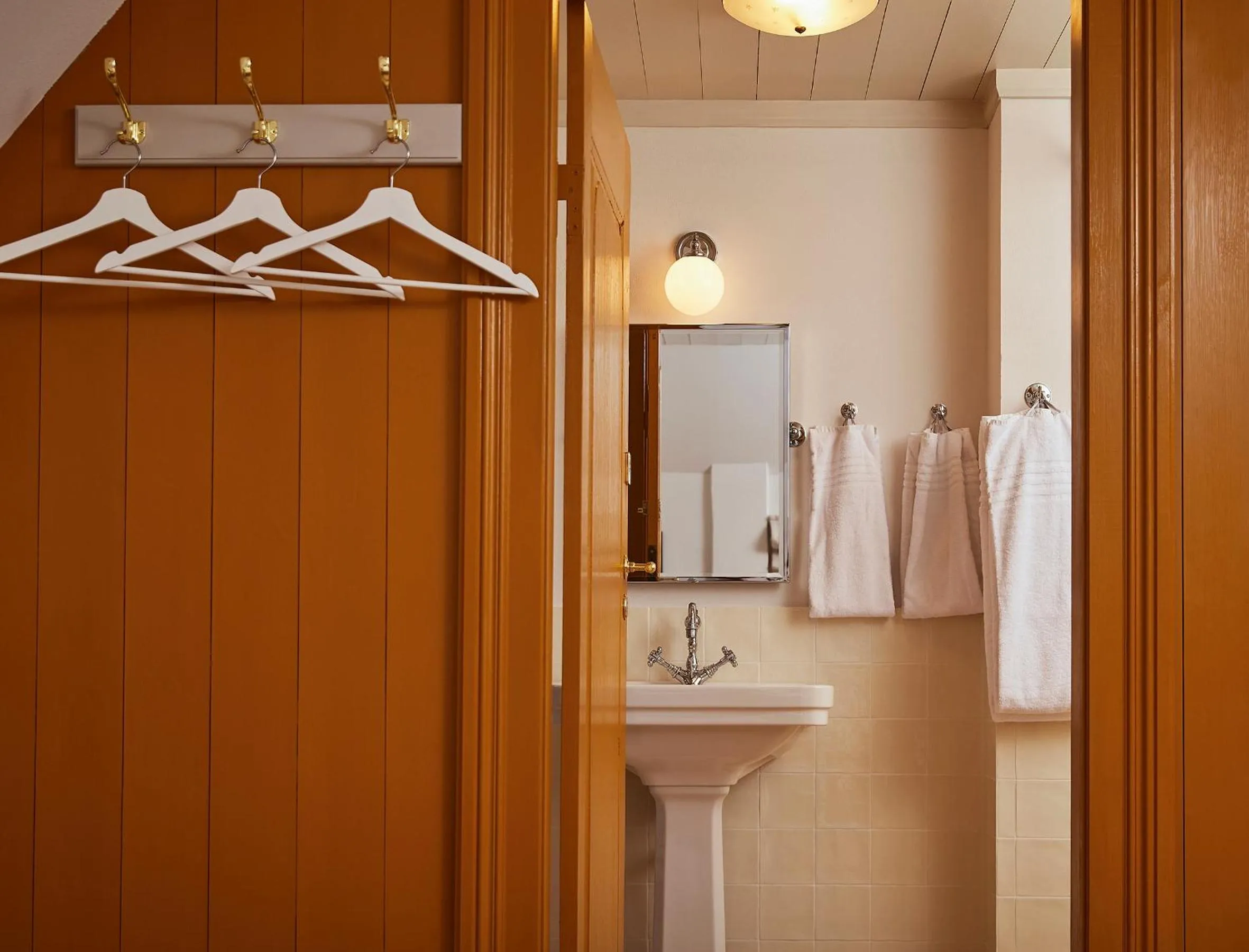 Bathroom in Schackenborg Slotskro