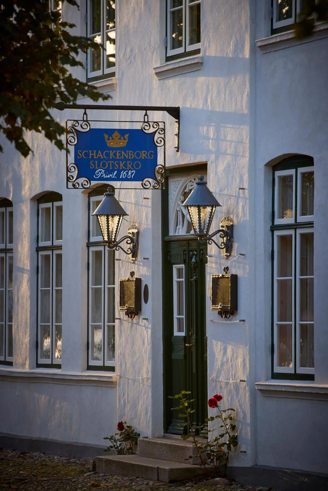 Decorative detail in Schackenborg Slotskro