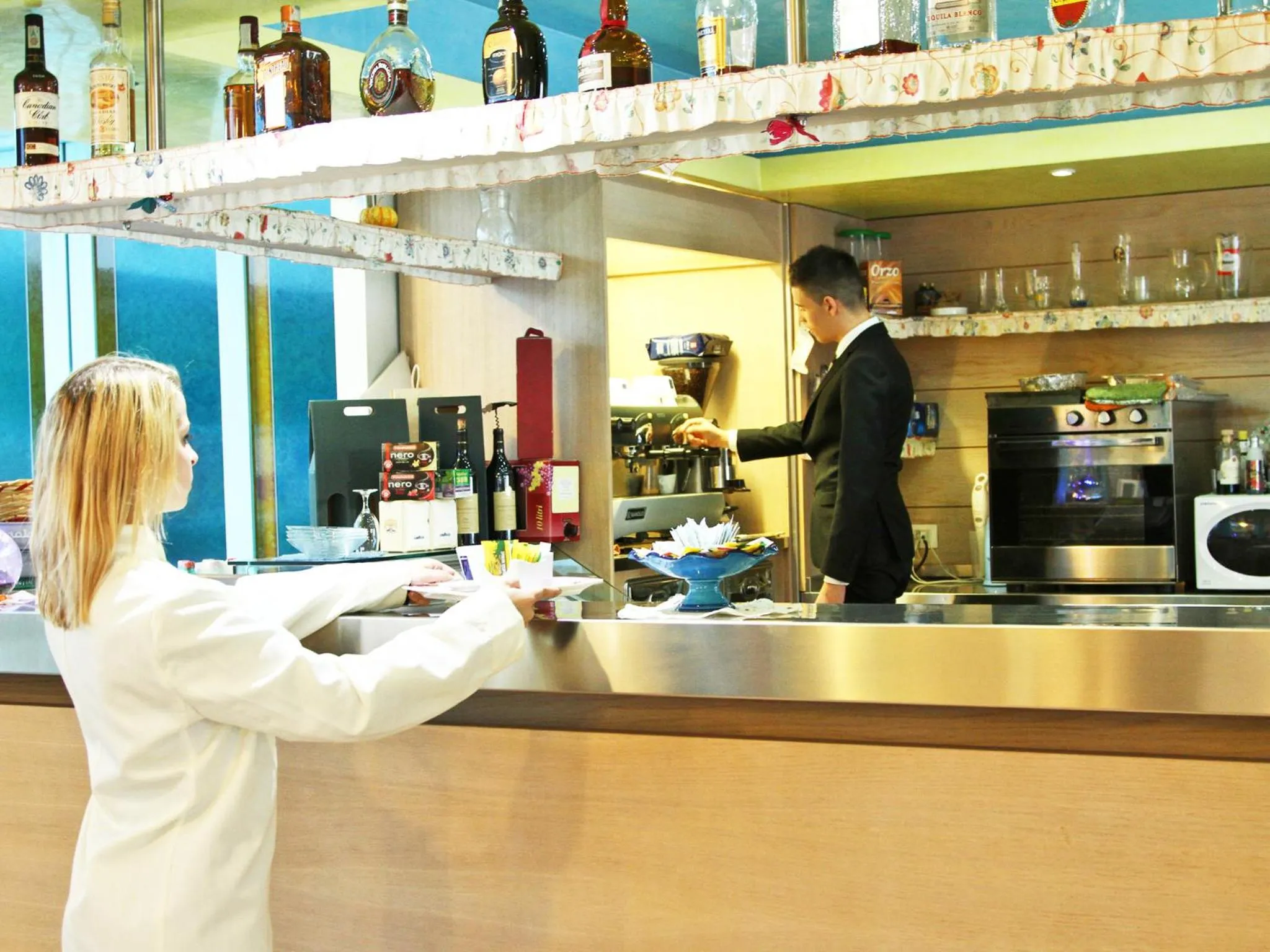 Lounge or bar in Hotel Del Corso