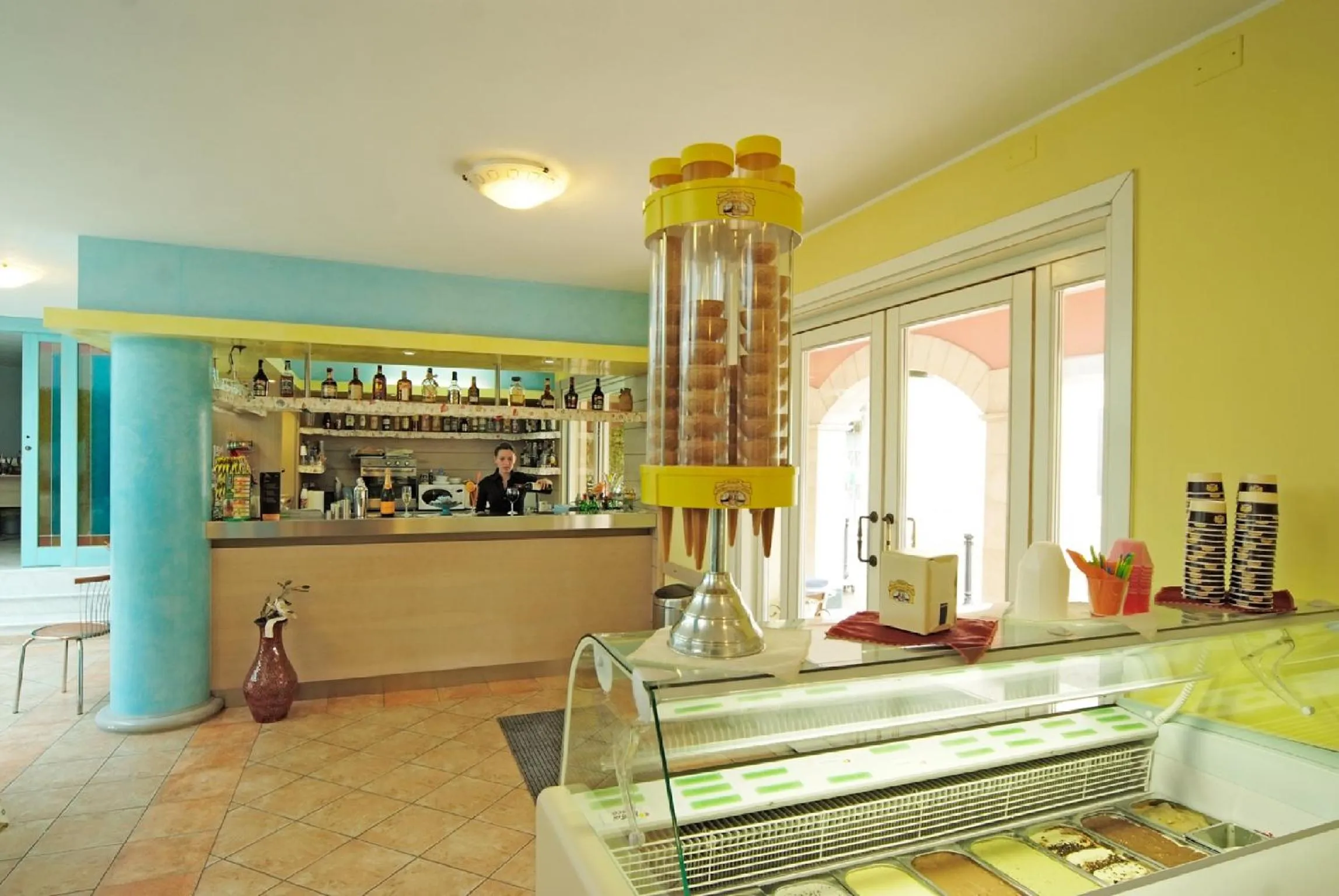 Lounge or bar in Hotel Del Corso