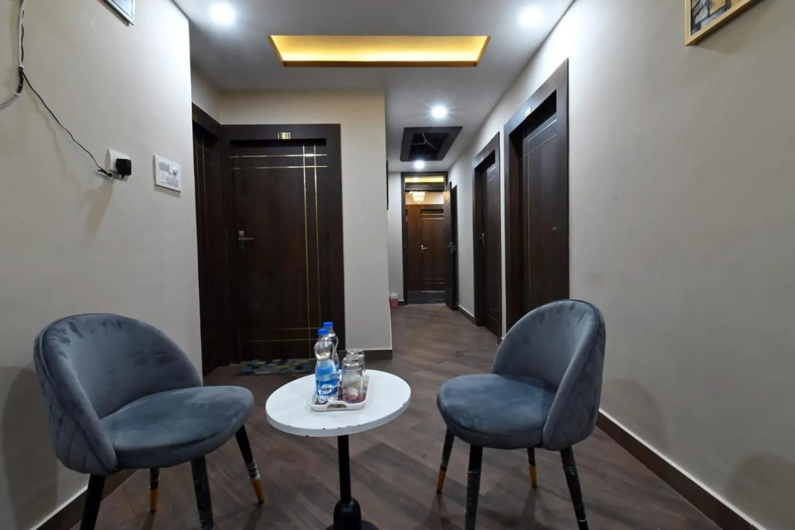 Seating area in Hotel Lilac Doors