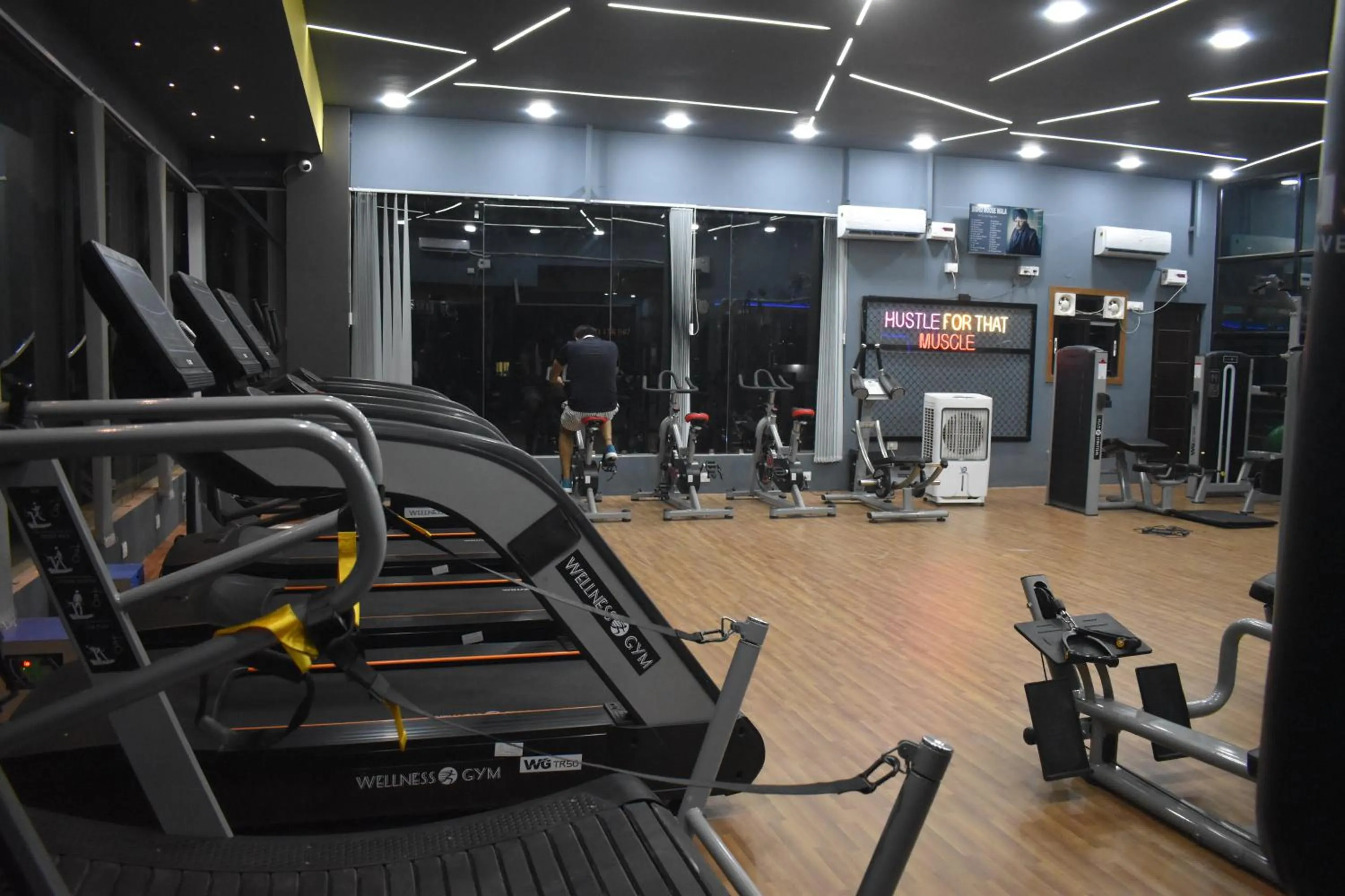 Fitness centre/facilities in Hotel Lilac Doors