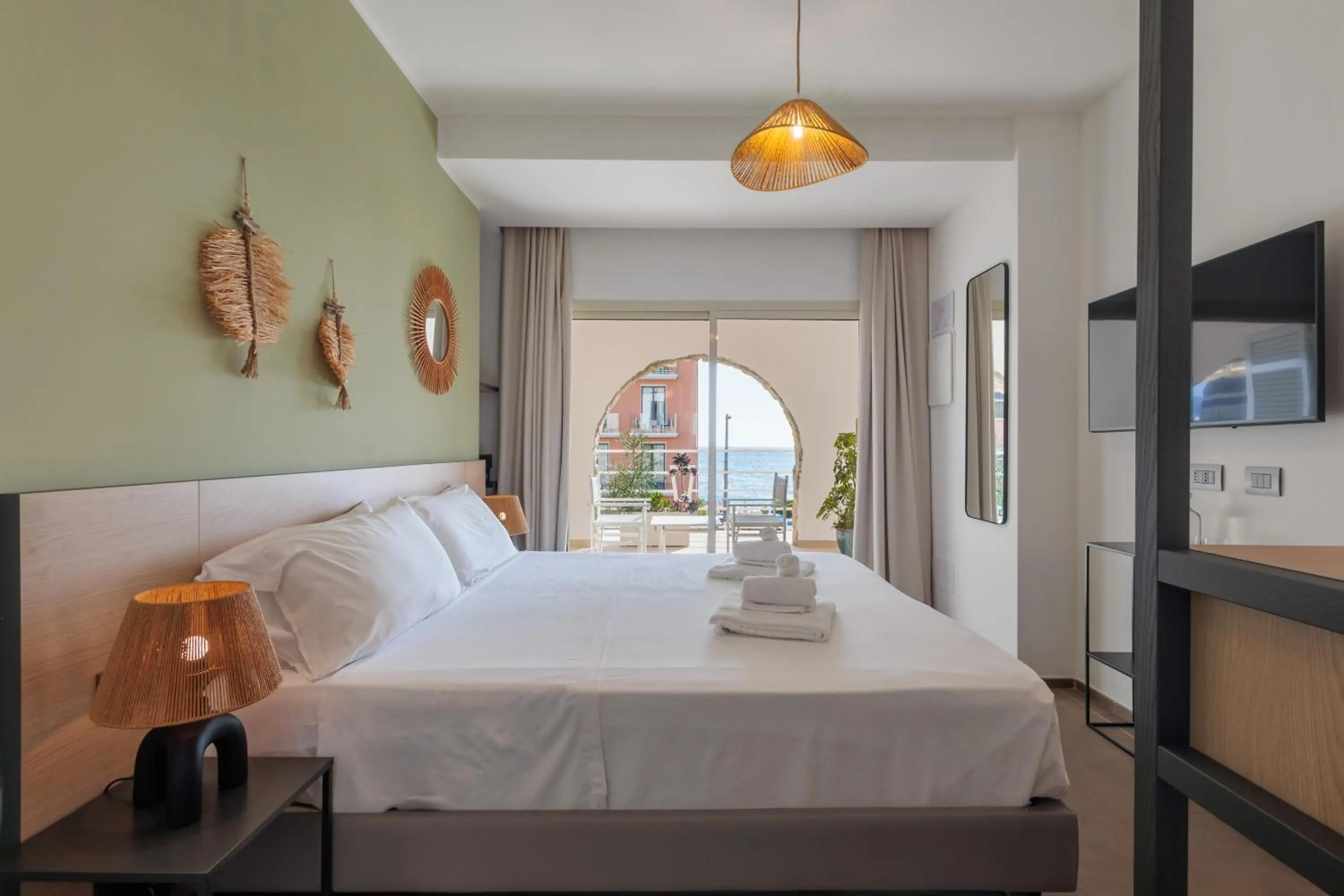 Bedroom in Hotel Moresco