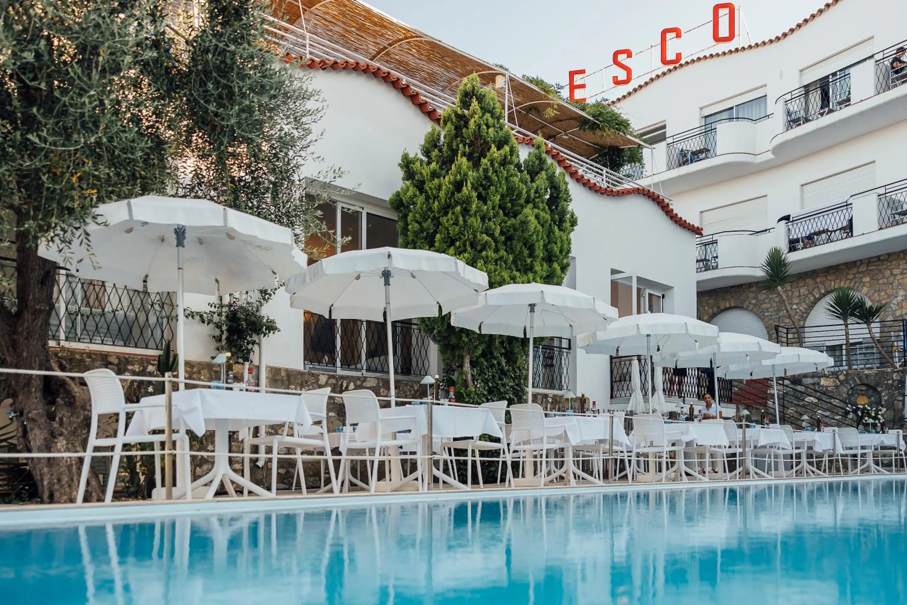 Swimming pool in Hotel Moresco