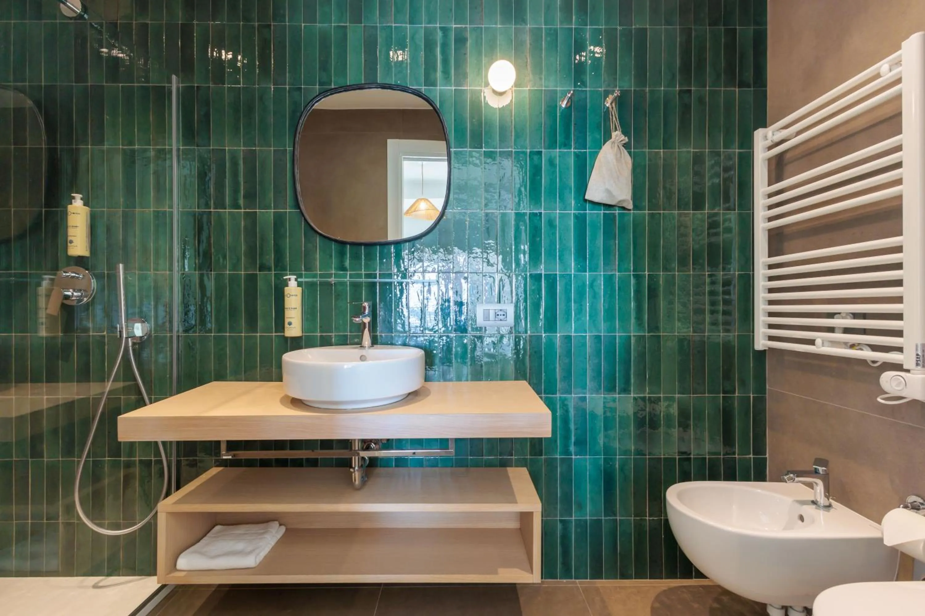 Bathroom in Hotel Moresco