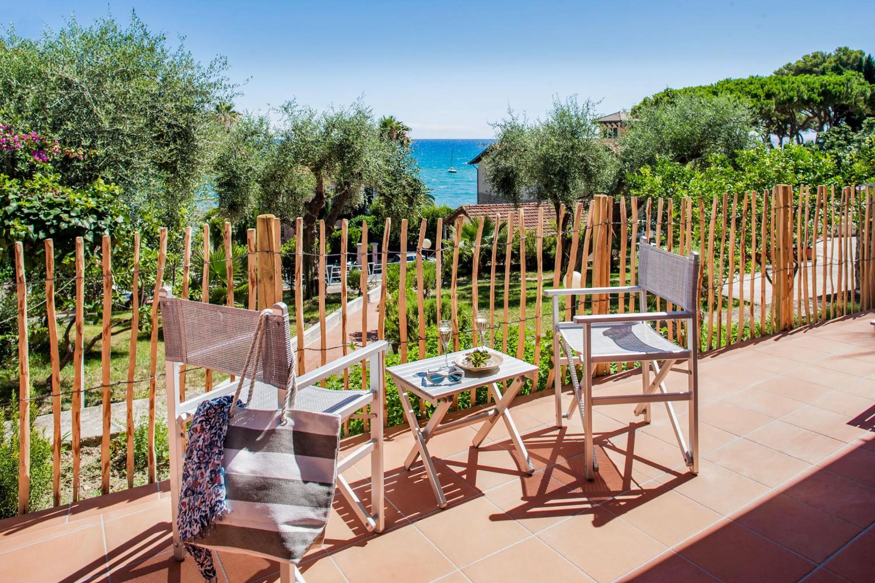 Natural landscape in Hotel Moresco