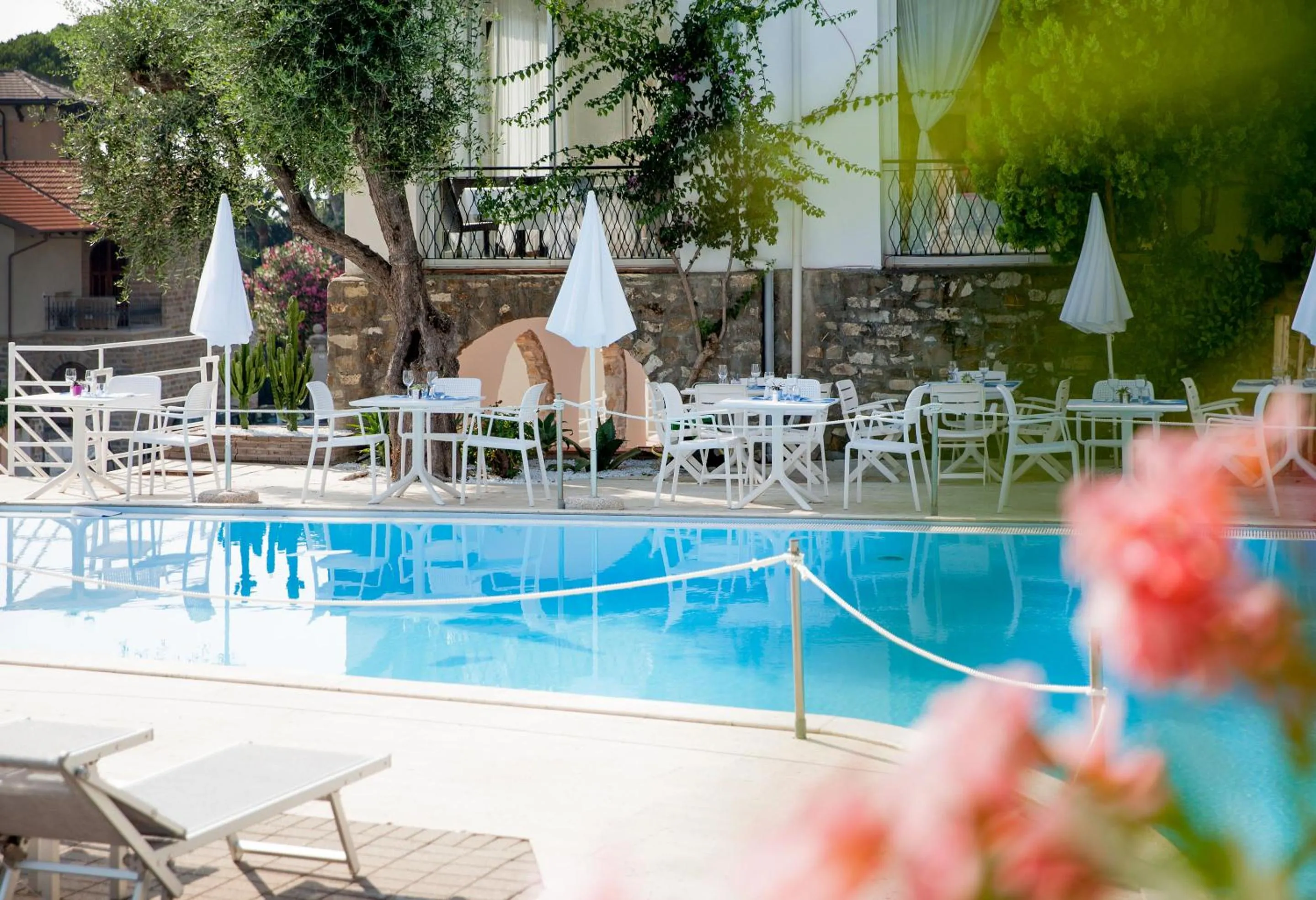 Swimming pool in Hotel Moresco