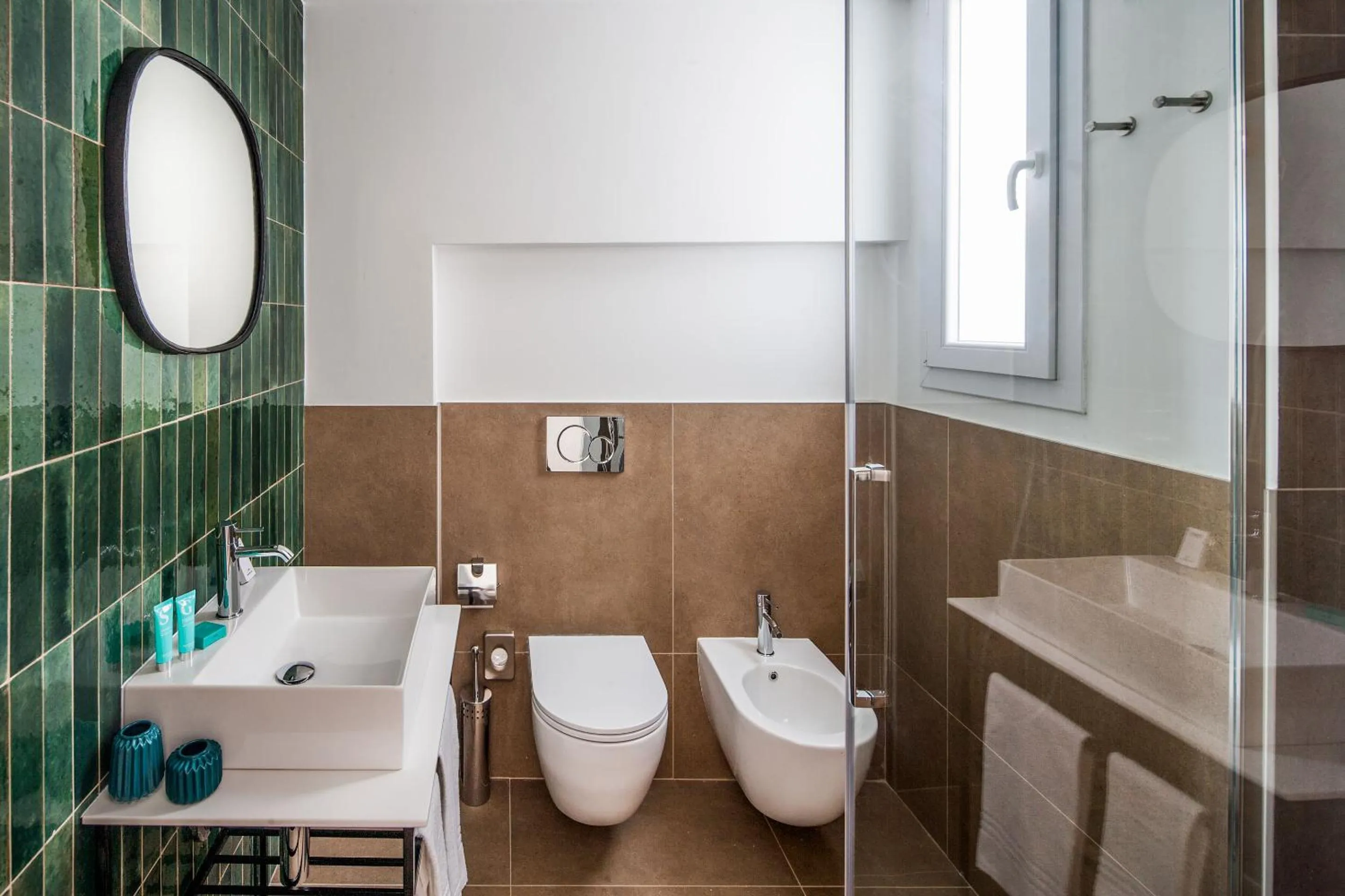 Bathroom in Hotel Moresco