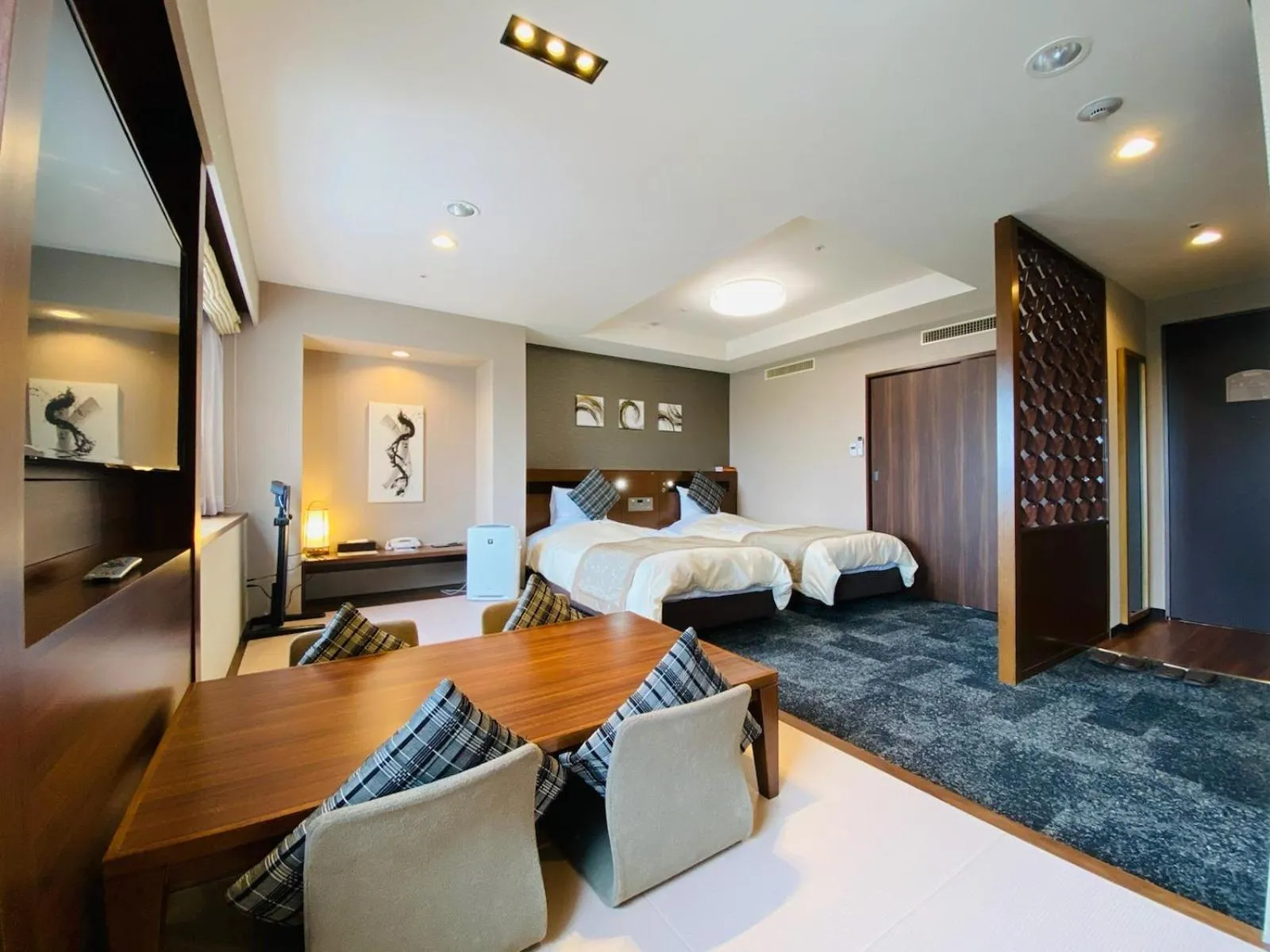 Bed in Koriyama View Hotel Annex