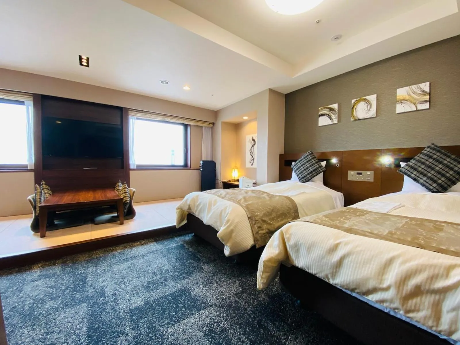 Bed in Koriyama View Hotel Annex