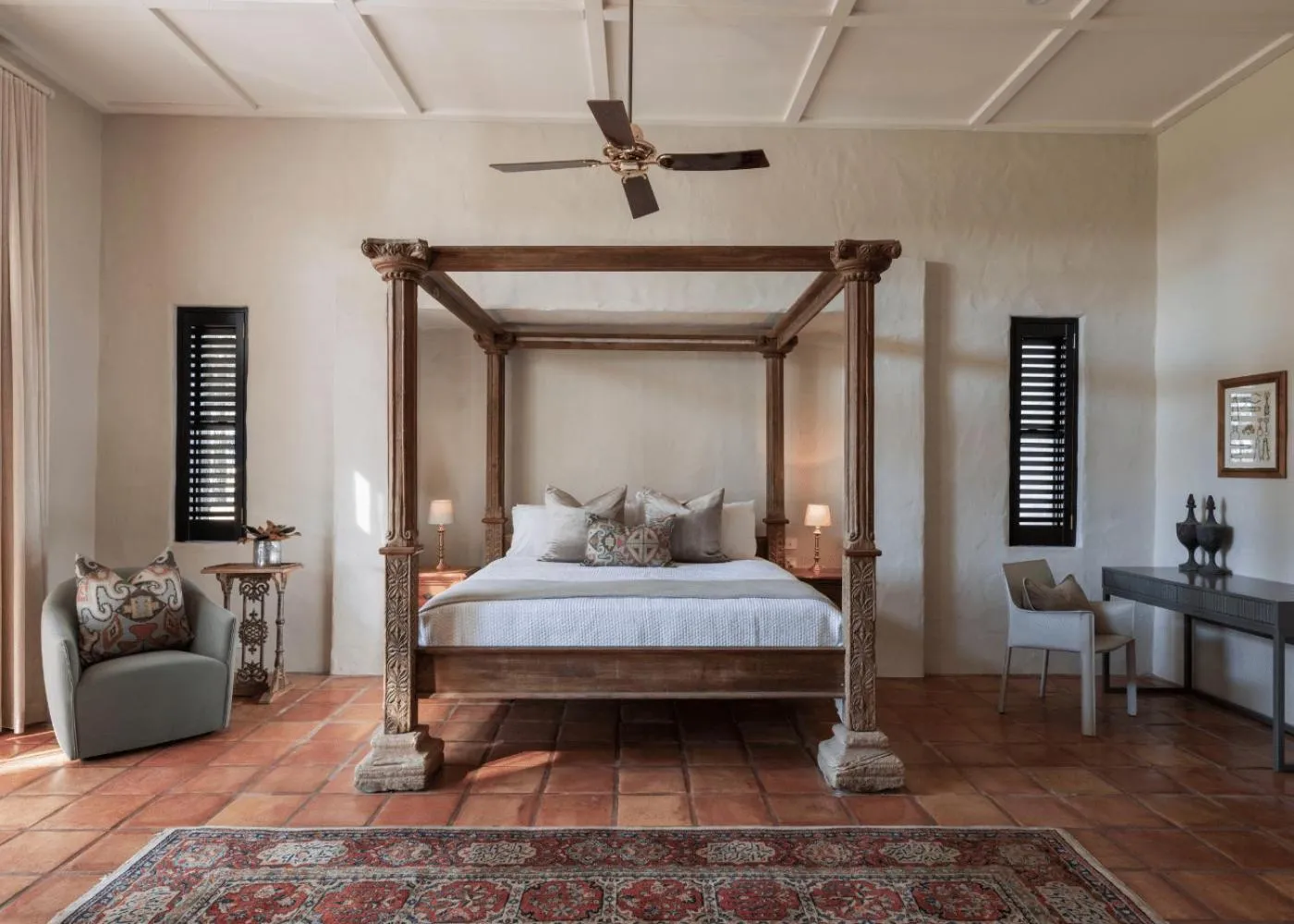 Bedroom, Bed in Tower Lodge