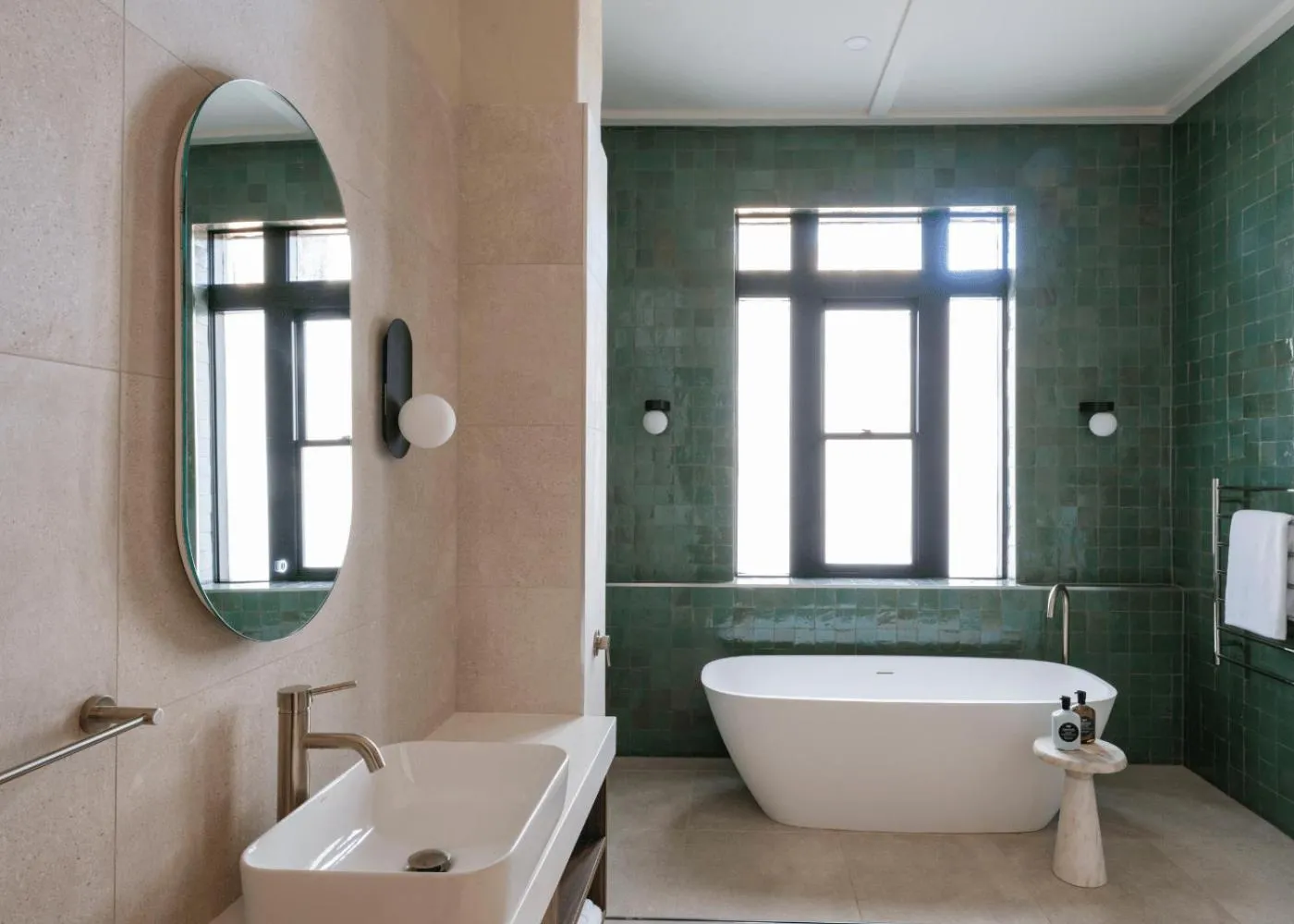 Bathroom in Tower Lodge