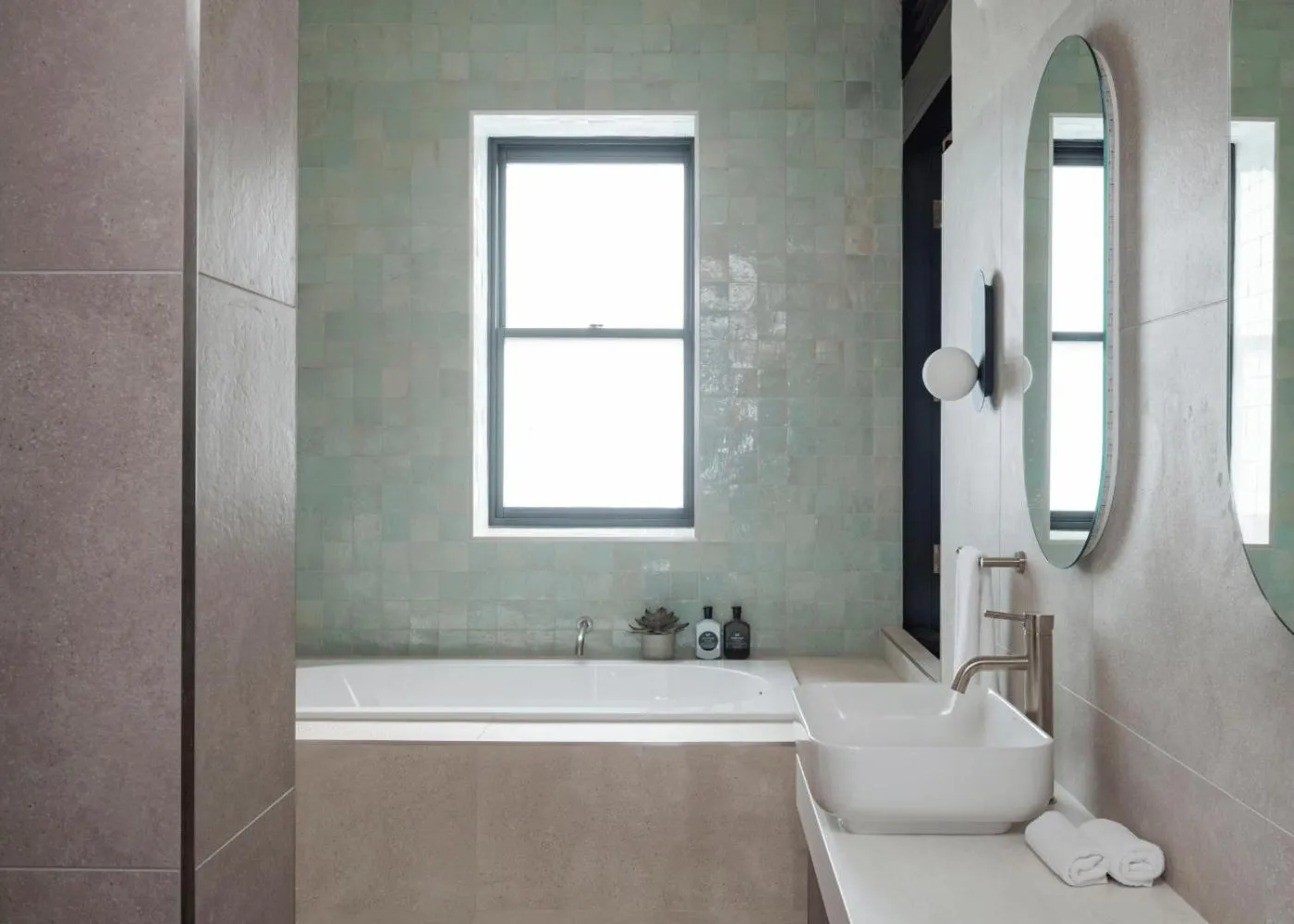 Bathroom in Tower Lodge