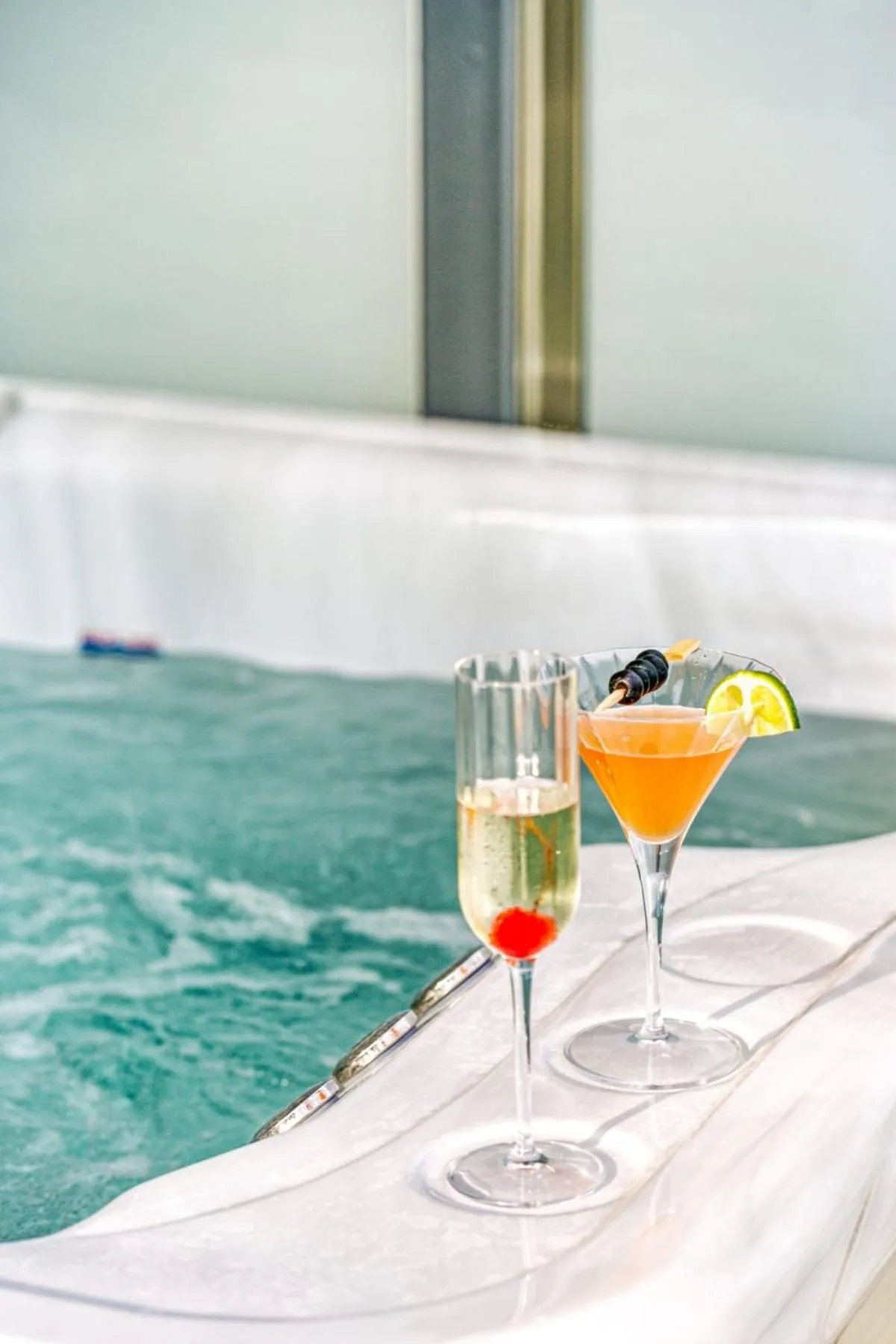 Hot Tub in Hidden Cove Corfu