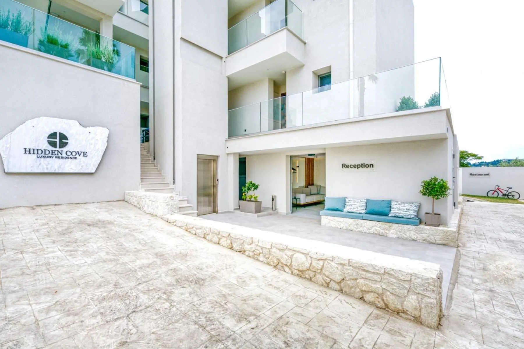 Property building in Hidden Cove Corfu