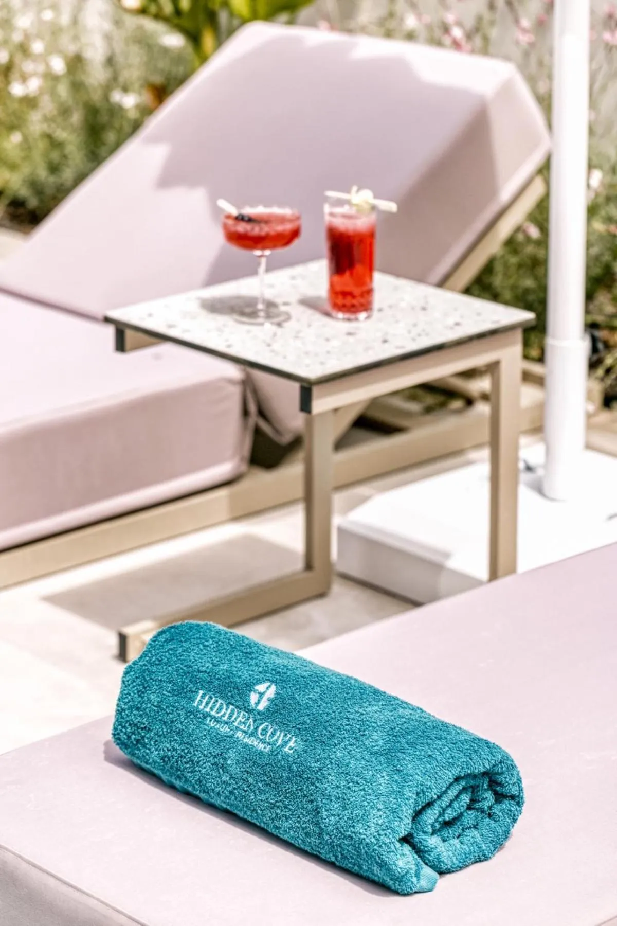 towels in Hidden Cove Corfu