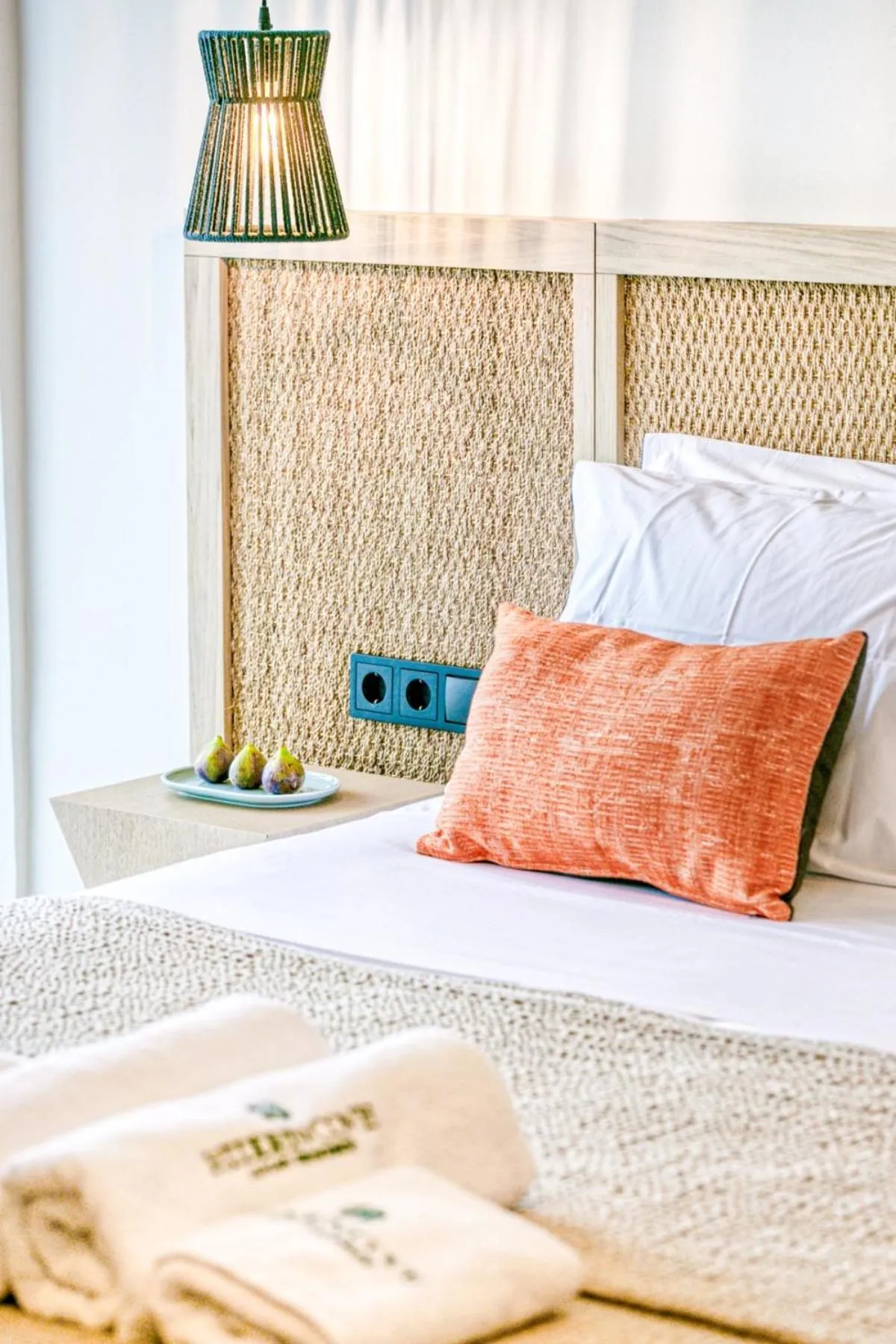 Bed in Hidden Cove Corfu