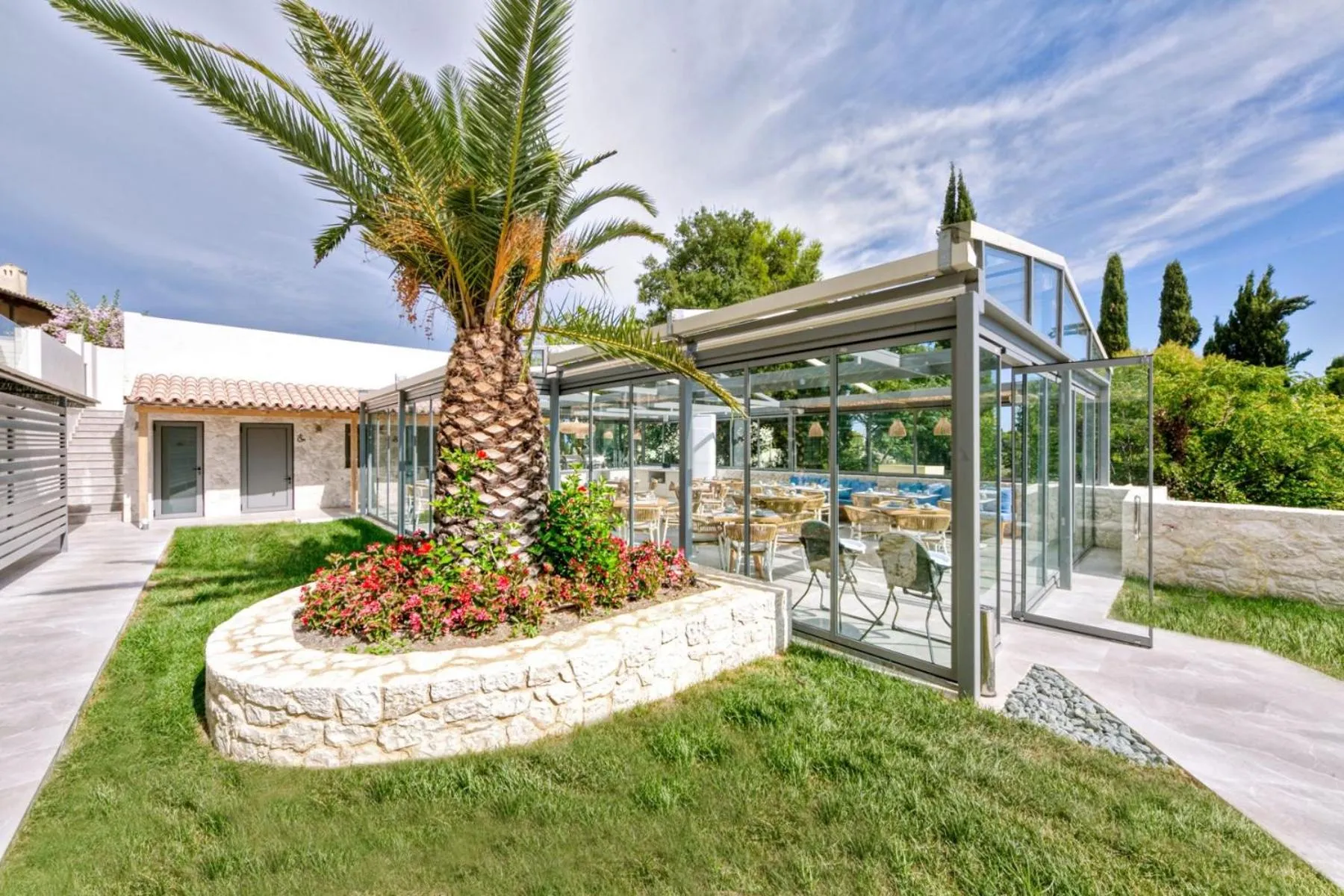 Garden in Hidden Cove Corfu