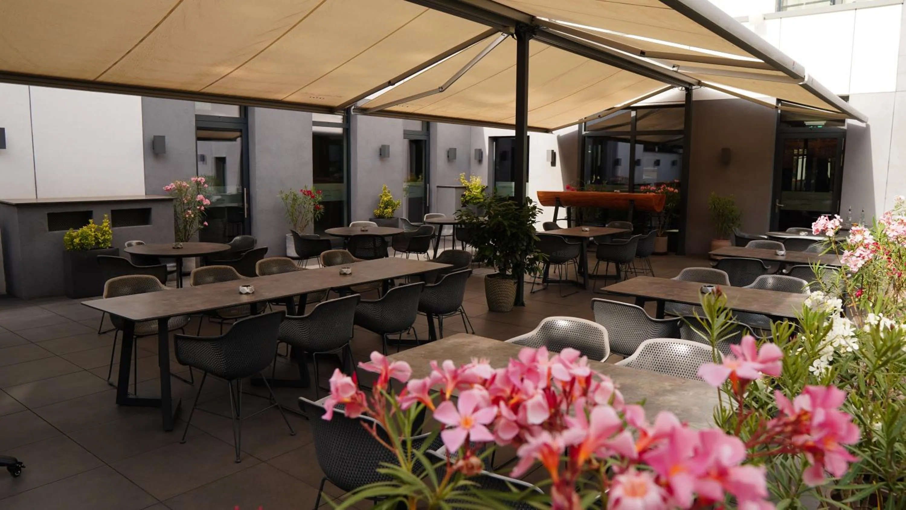 Patio in Aniroc Signature Hotel