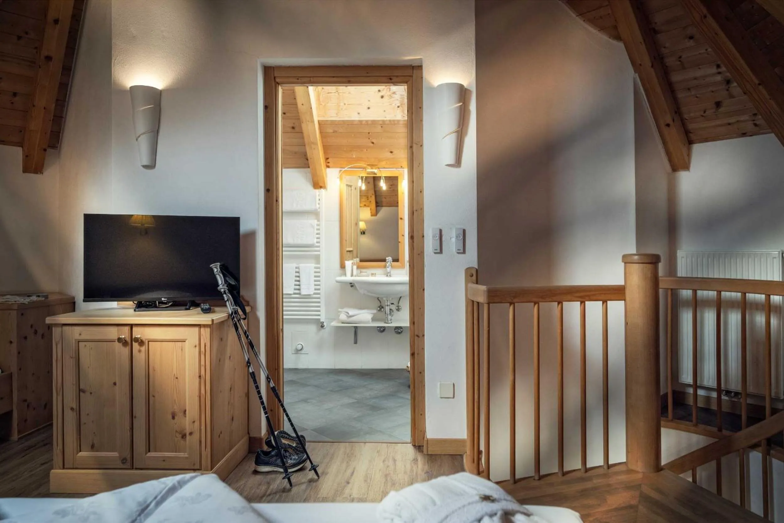 Bed in Hotel Alte Mühle 4 Stelle