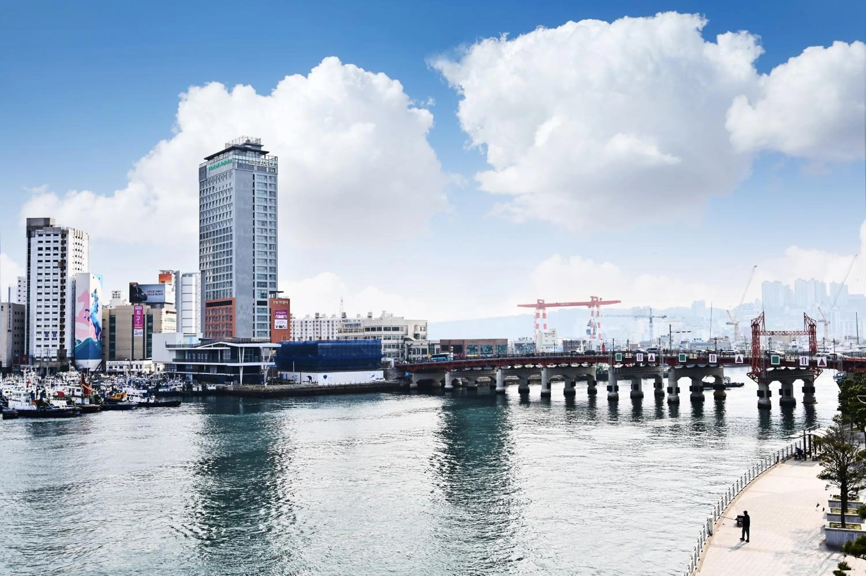 Property building in Hotel Adela