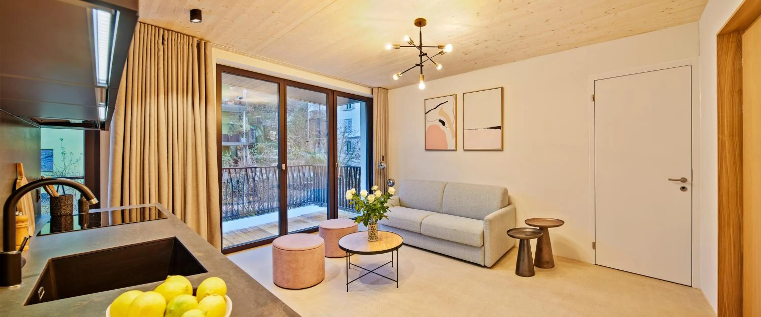 Living room in Liv Suites - Self Check-in