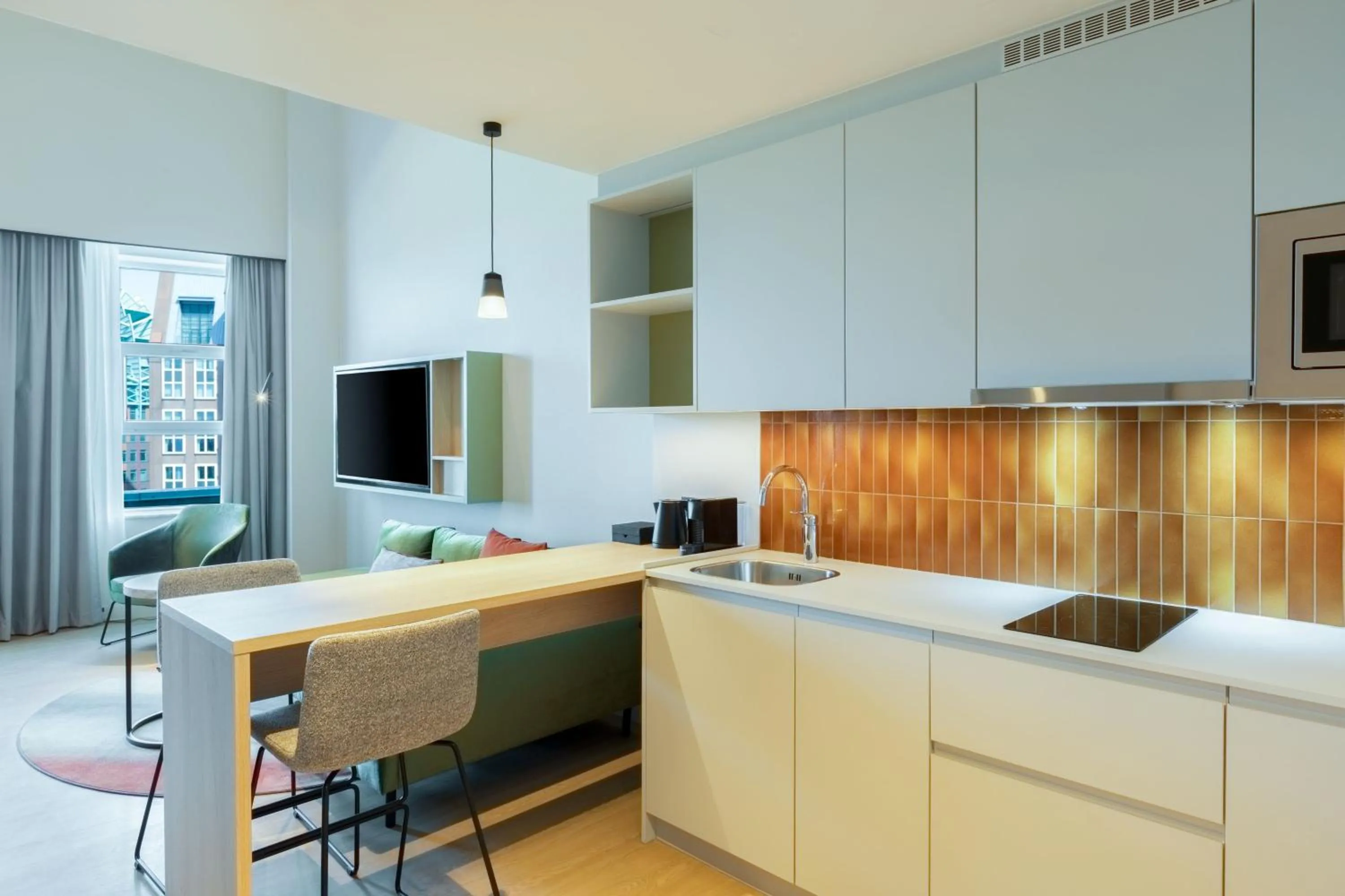 Kitchen or kitchenette in Residence Inn by Marriott The Hague