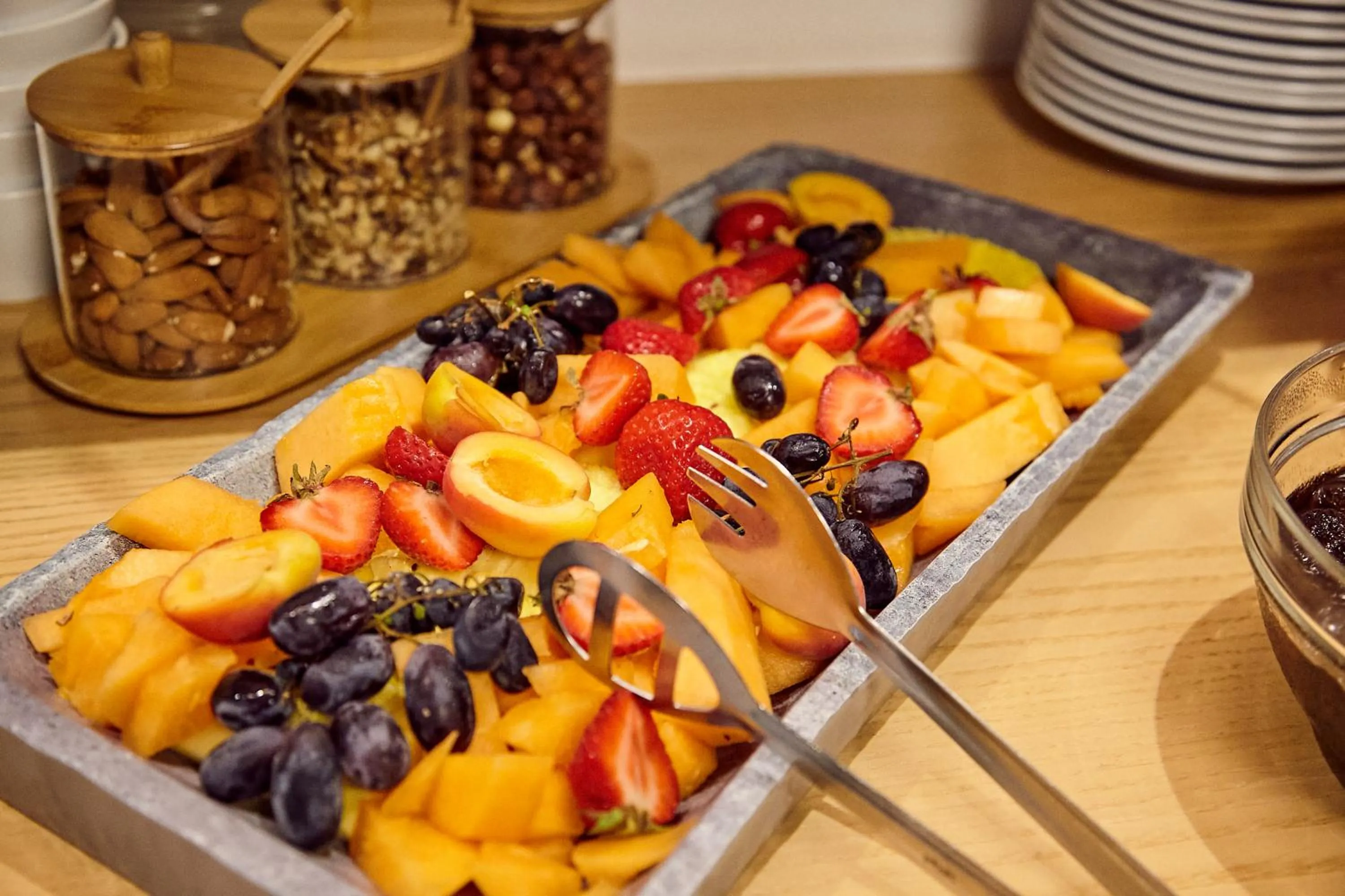 Buffet breakfast in Wohlfühlhotel Mei Auszeit