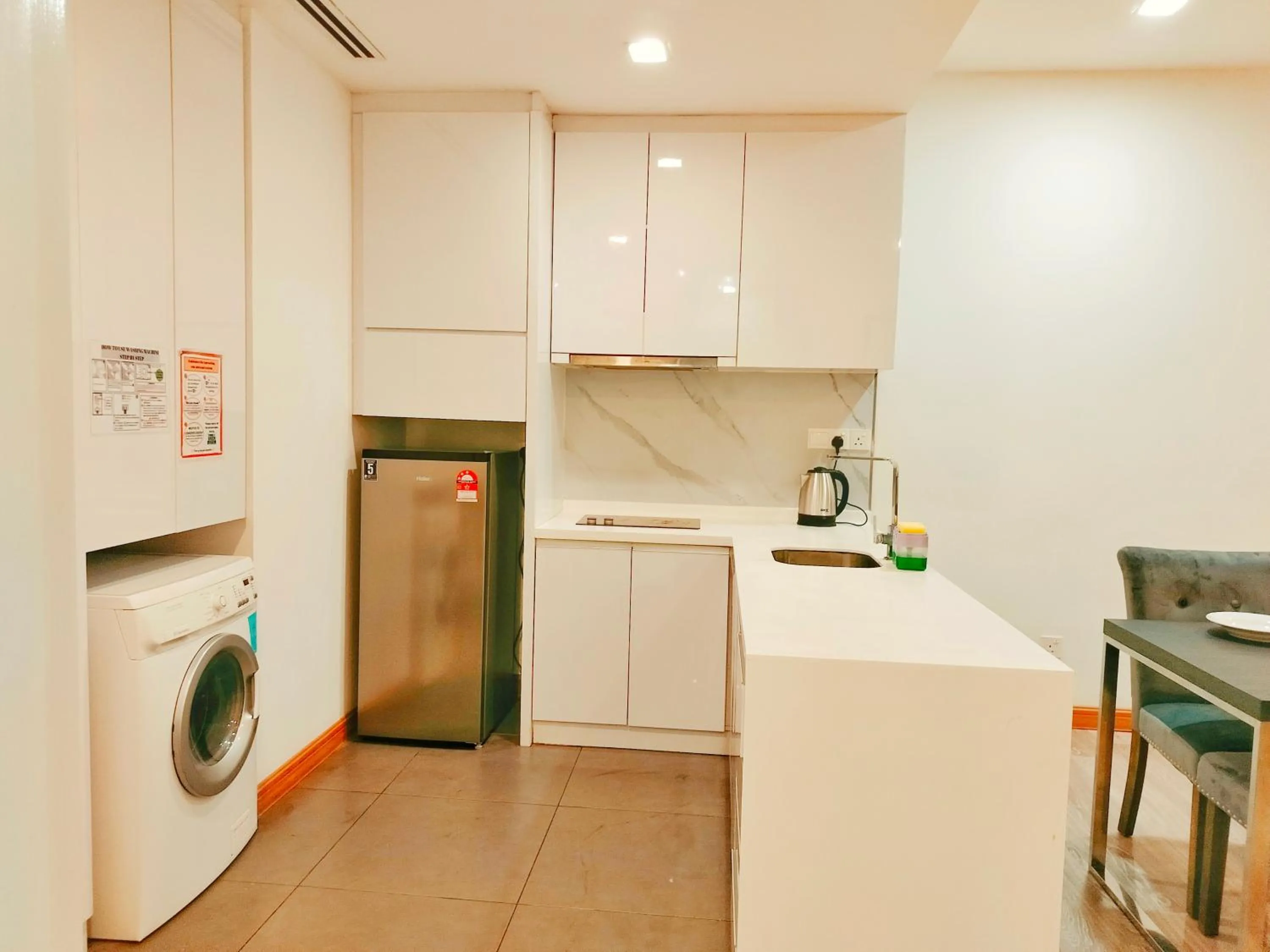 Kitchen or kitchenette in Lila Suites One Bukit Ceylon