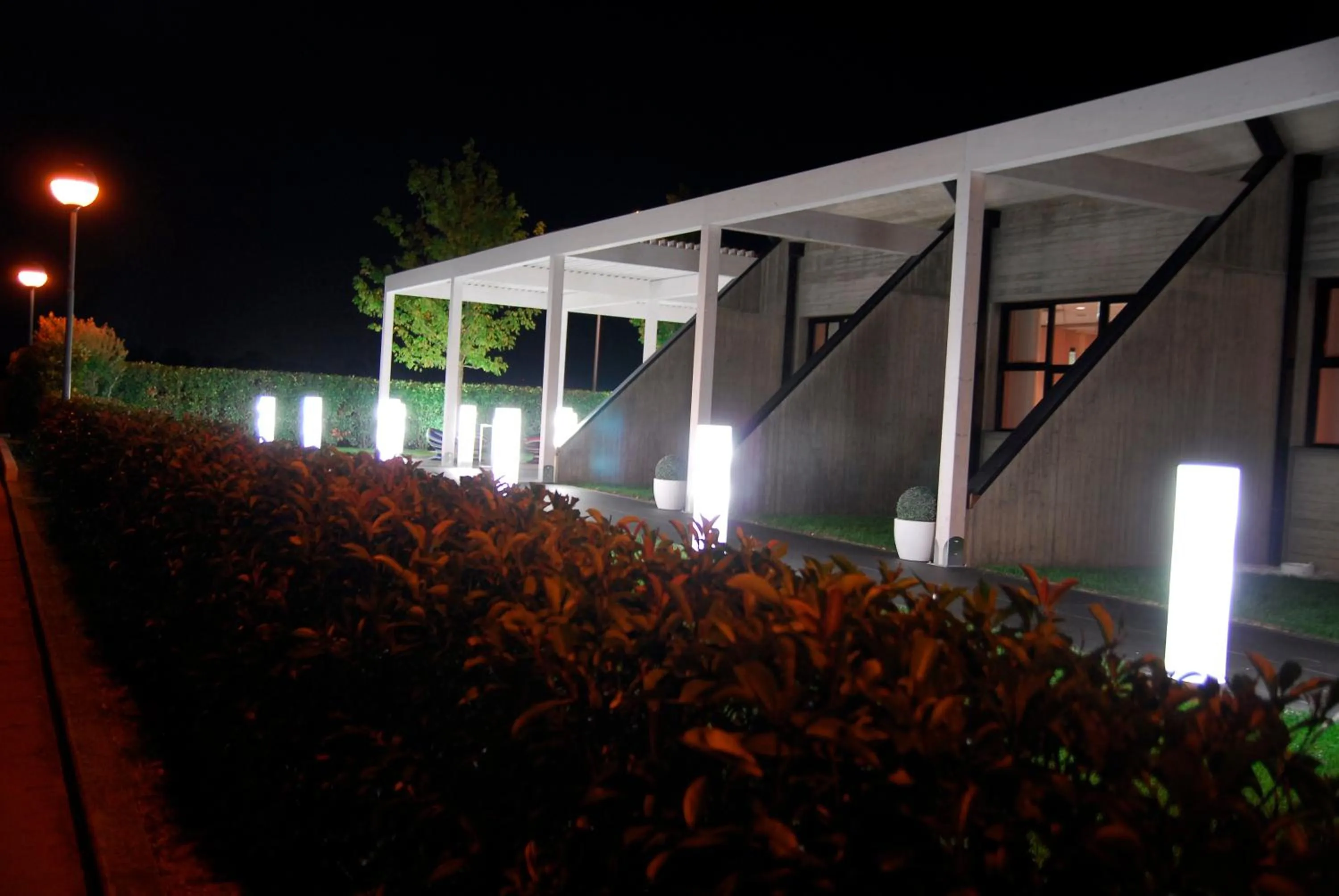 Patio in Hotel Cavallino