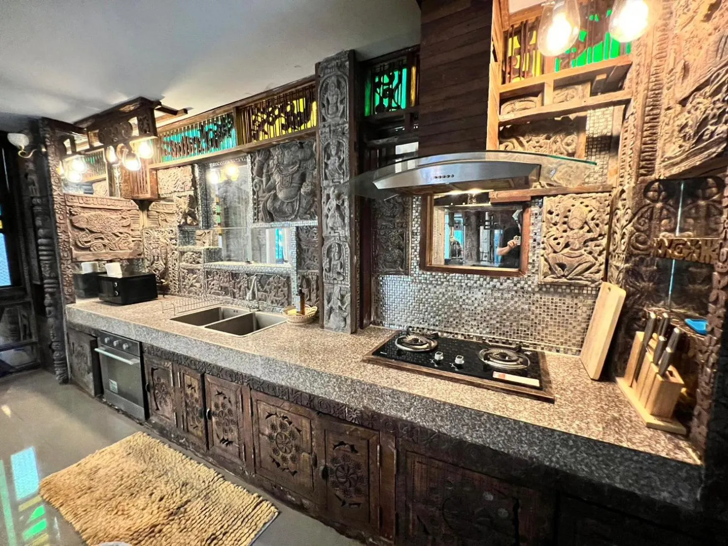 kitchen in K2 Xanadu Pool Villa