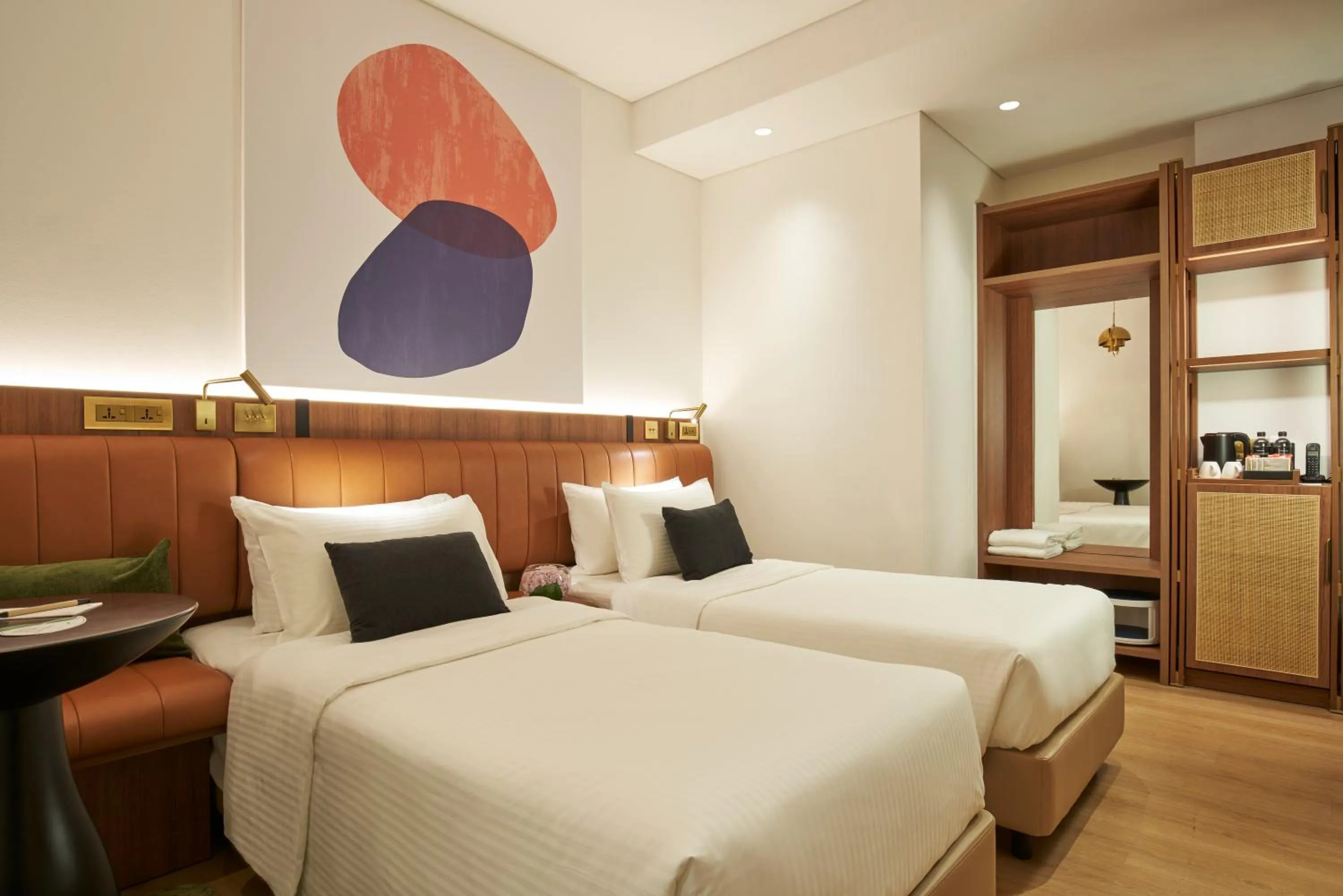 Bed in Citadines Connect City Centre Singapore