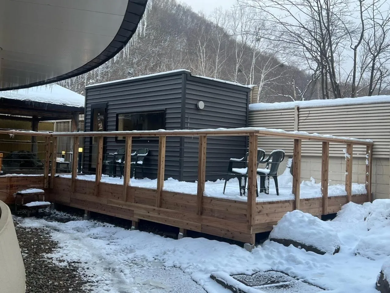 Sauna in 朝里川温泉ホテル