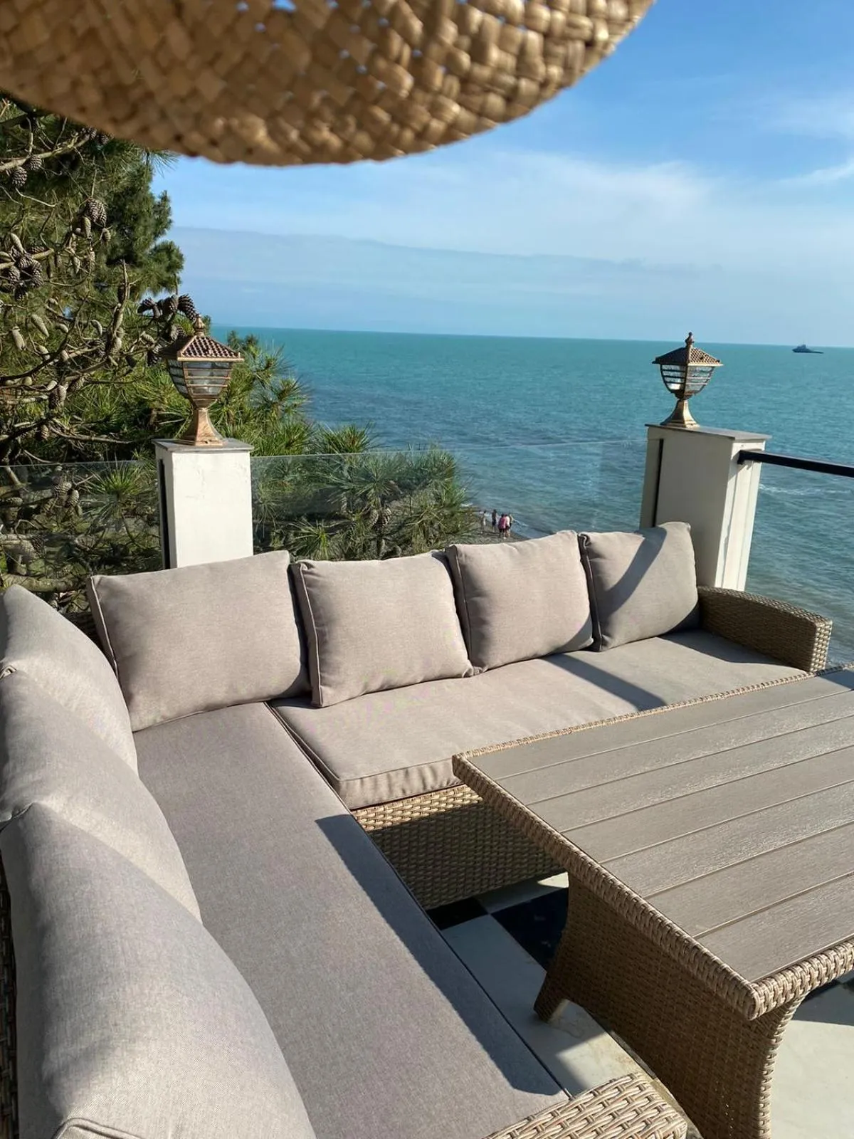 Day in Claude Monet Seaside Hotel