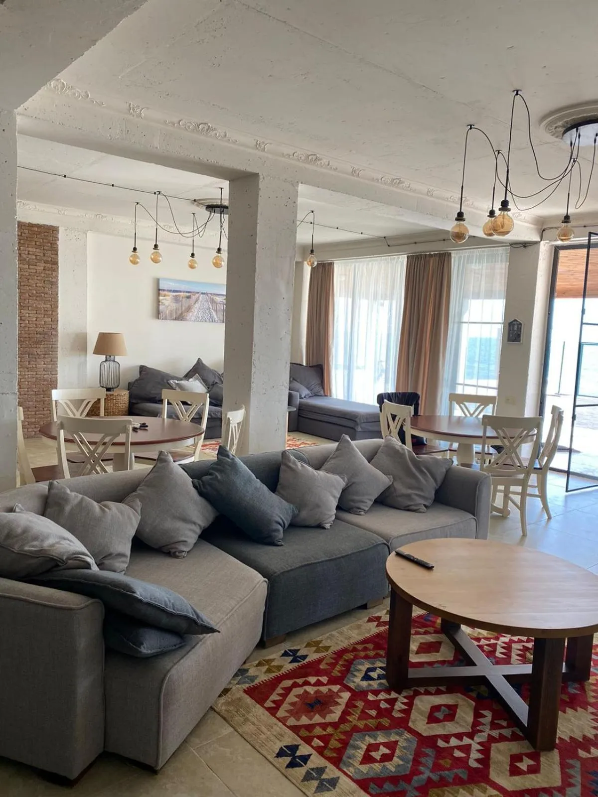 Living room in Claude Monet Seaside Hotel