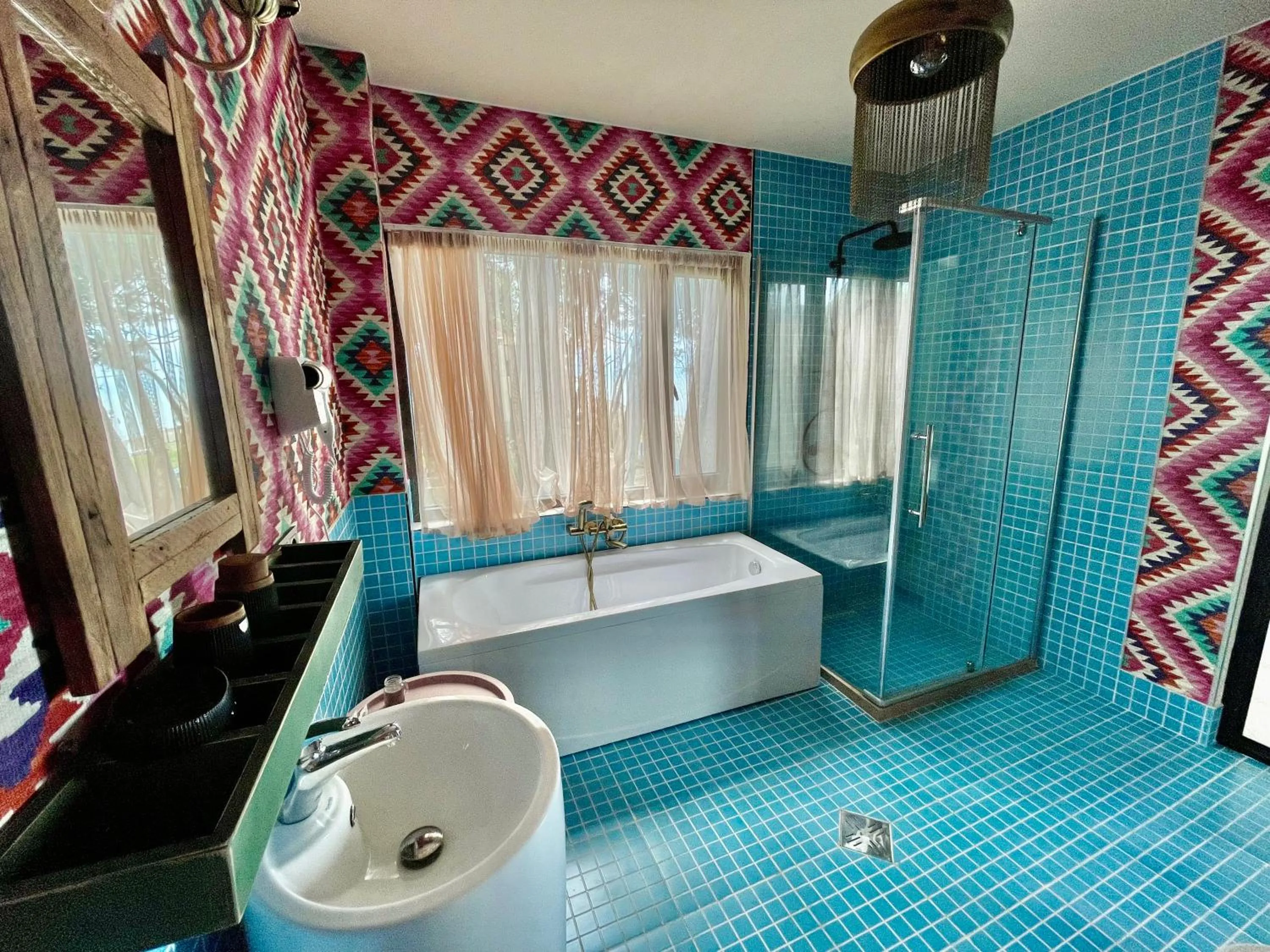 Bathroom in Claude Monet Seaside Hotel