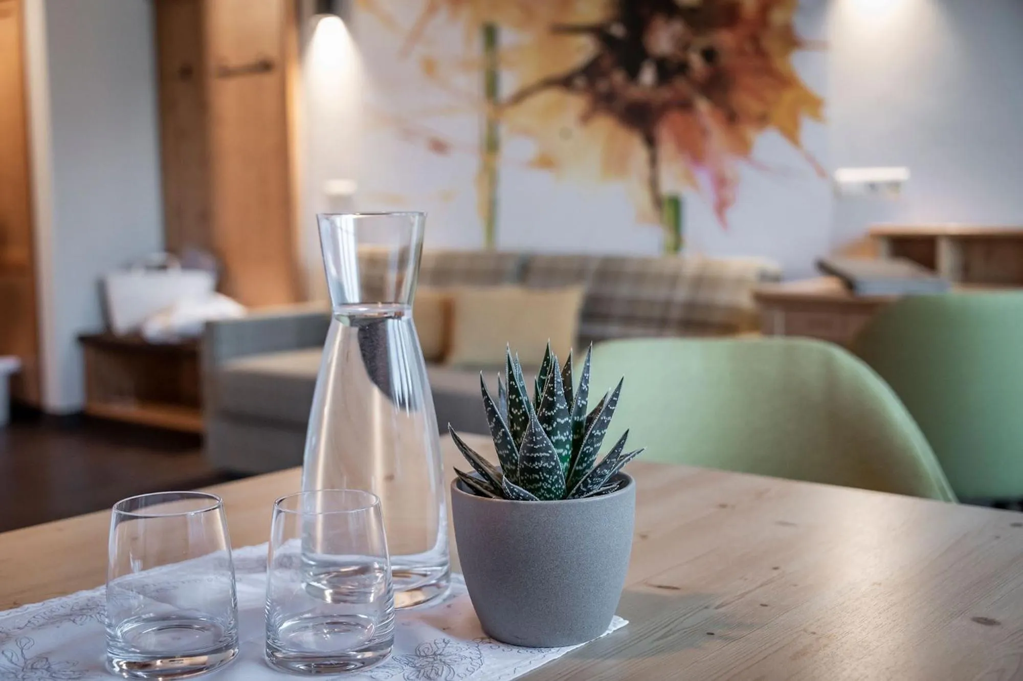 Living room in Baumgartner's Blumenhotel