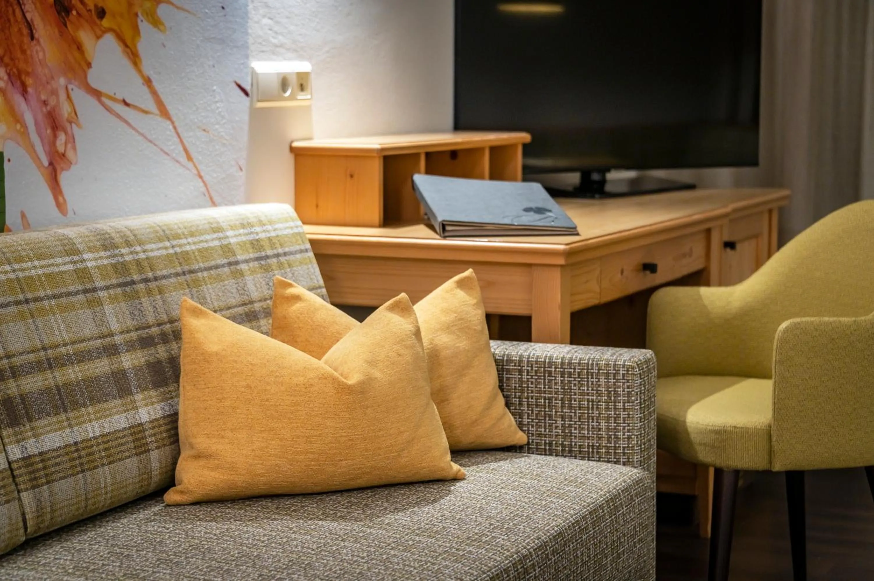 Living room in Baumgartner's Blumenhotel