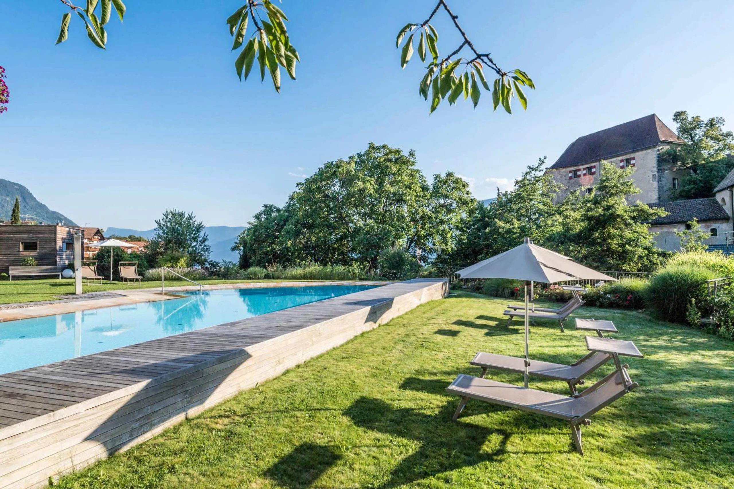 Garden in Baumgartner's Blumenhotel