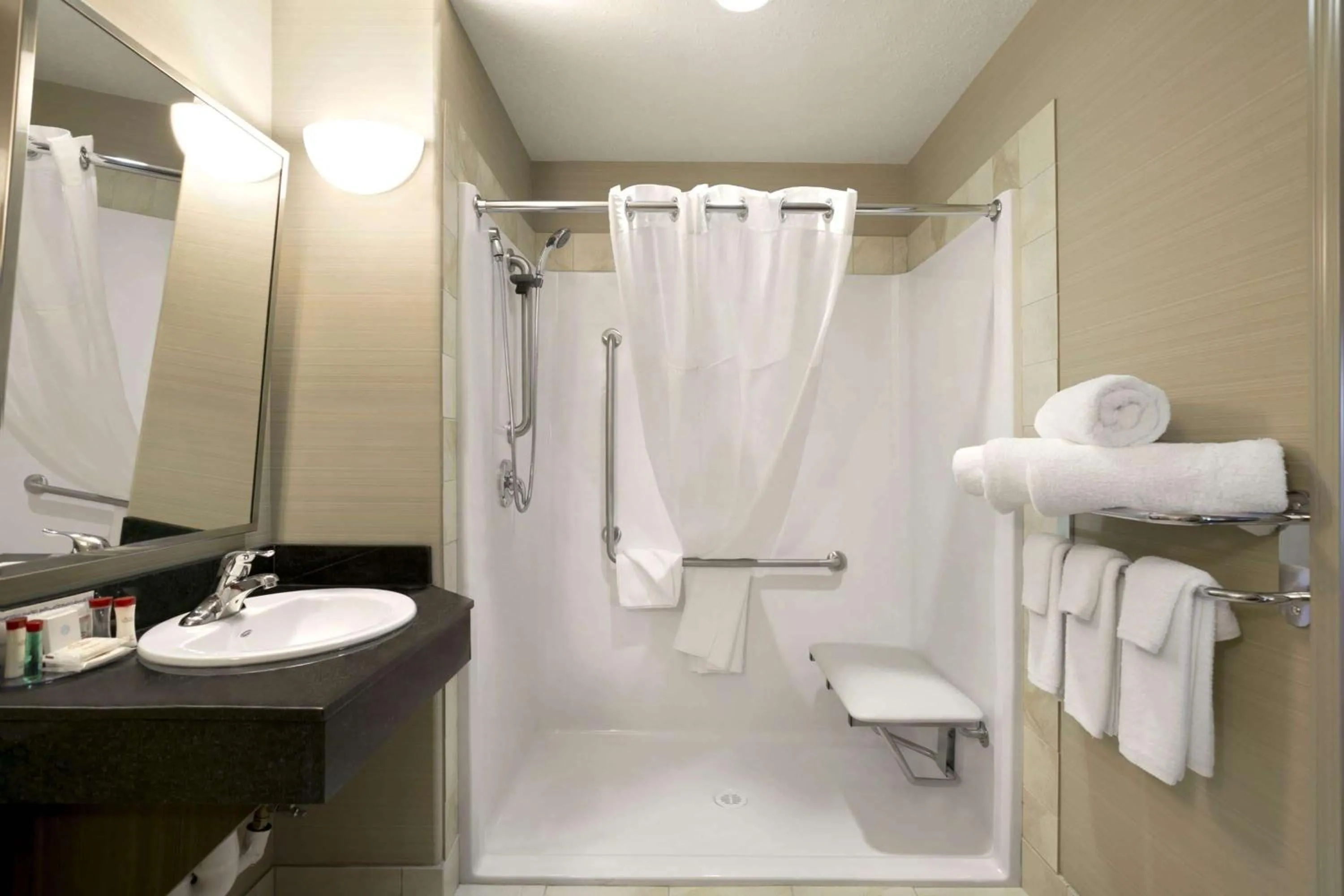 Bathroom in Ramada by Wyndham Conklin
