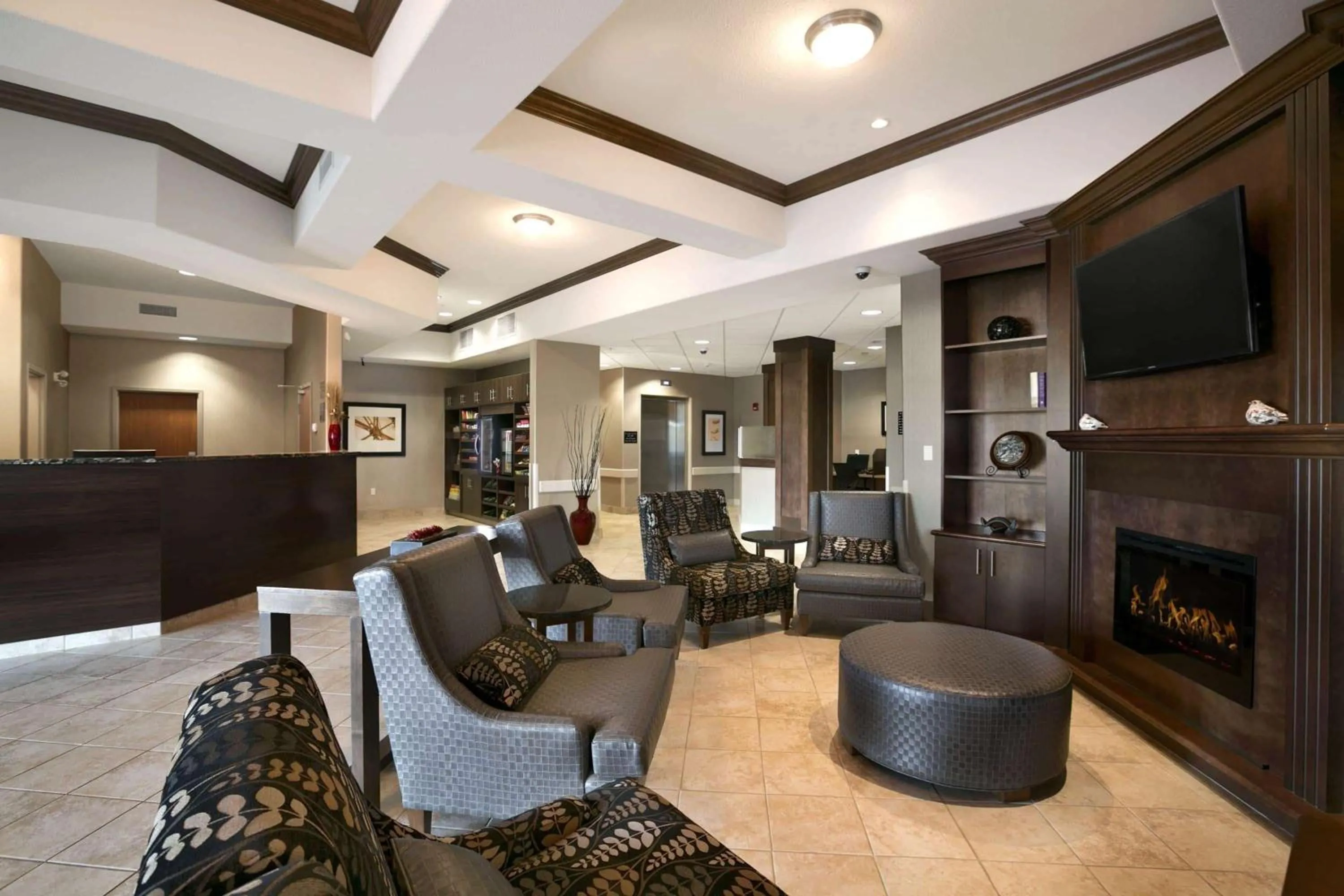 Lobby or reception in Ramada by Wyndham Conklin