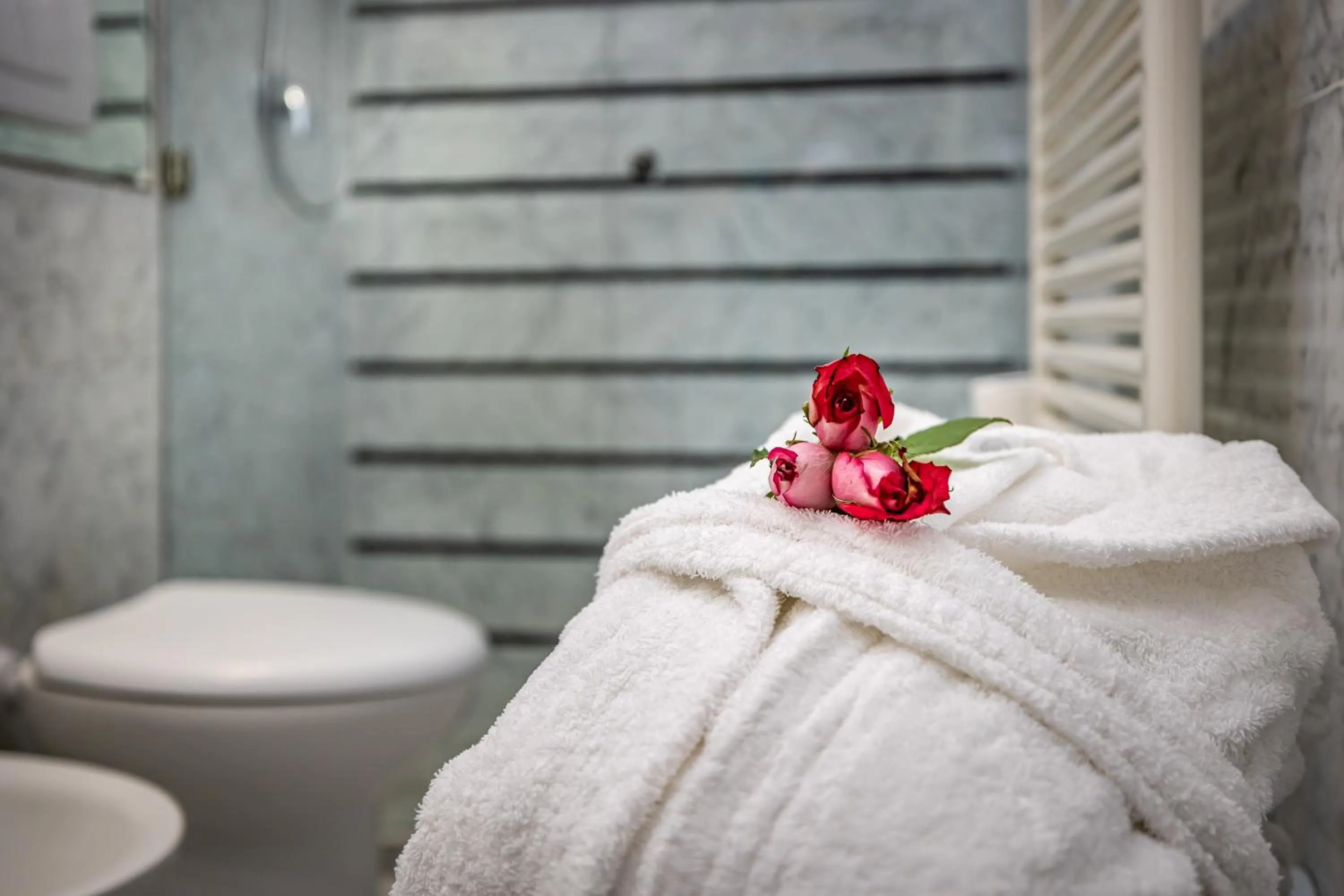 Bathroom in Palazzo Gamba Apartments al Duomo
