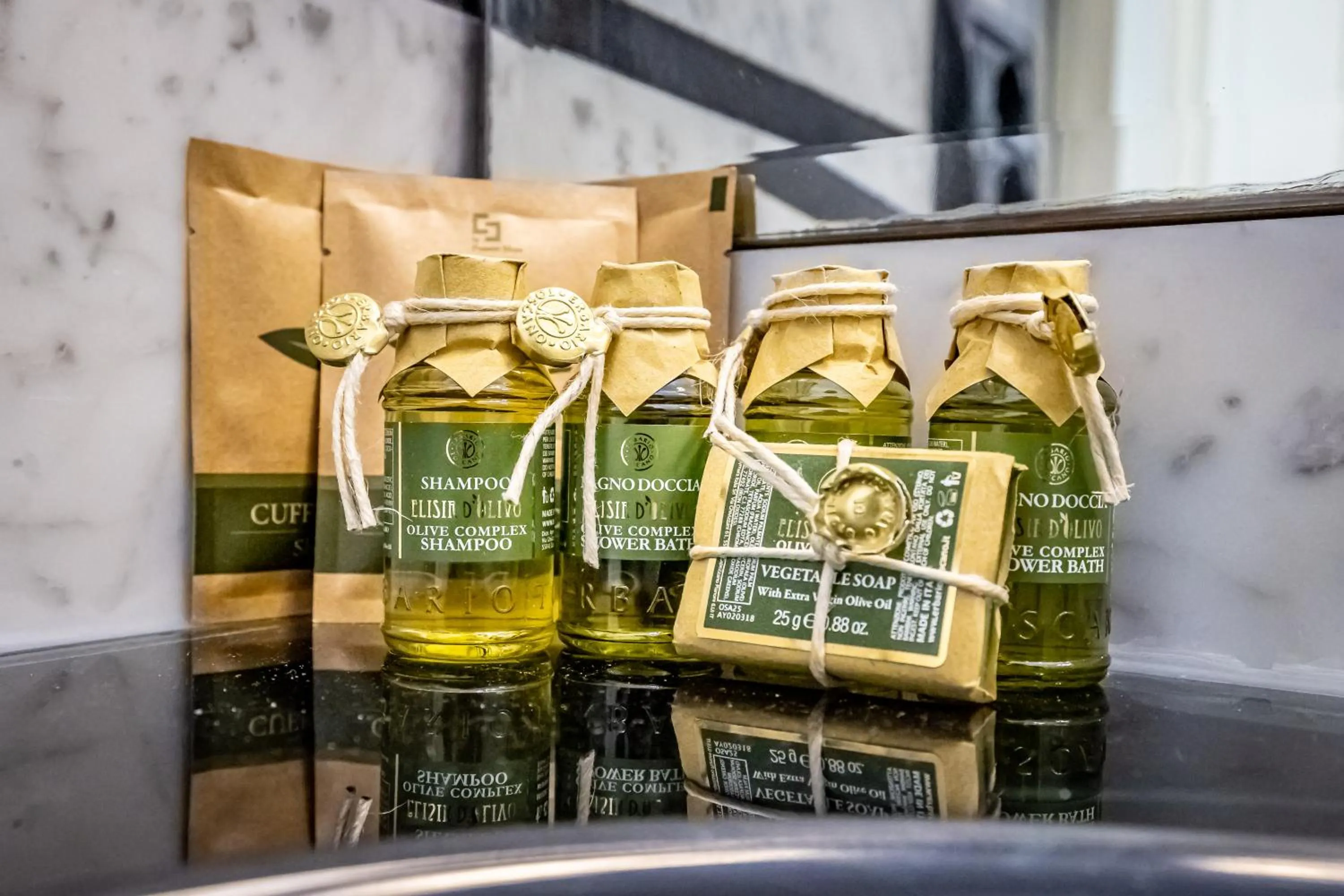 Shower in Palazzo Gamba Apartments al Duomo