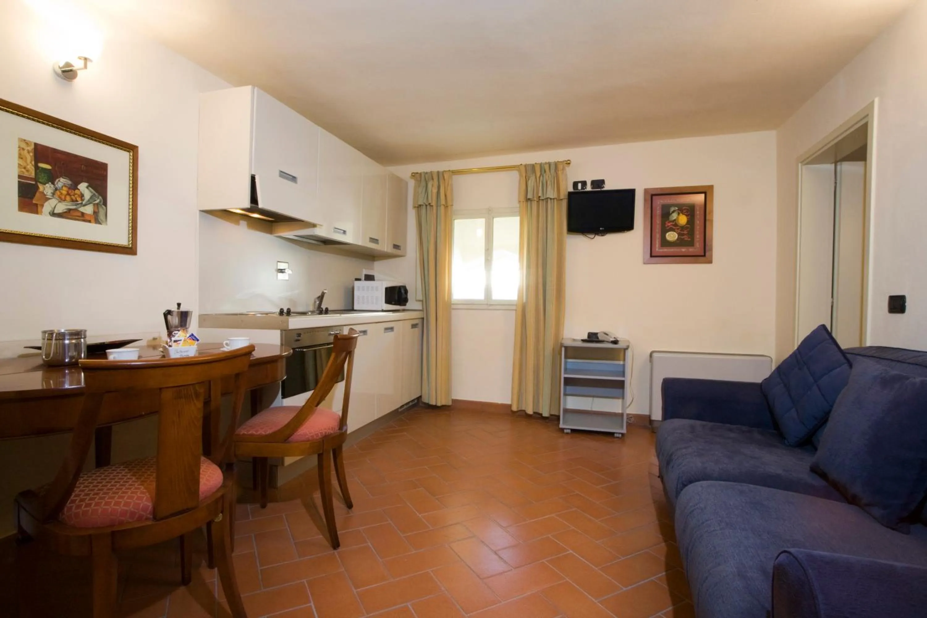 Seating area in Palazzo Gamba Apartments al Duomo