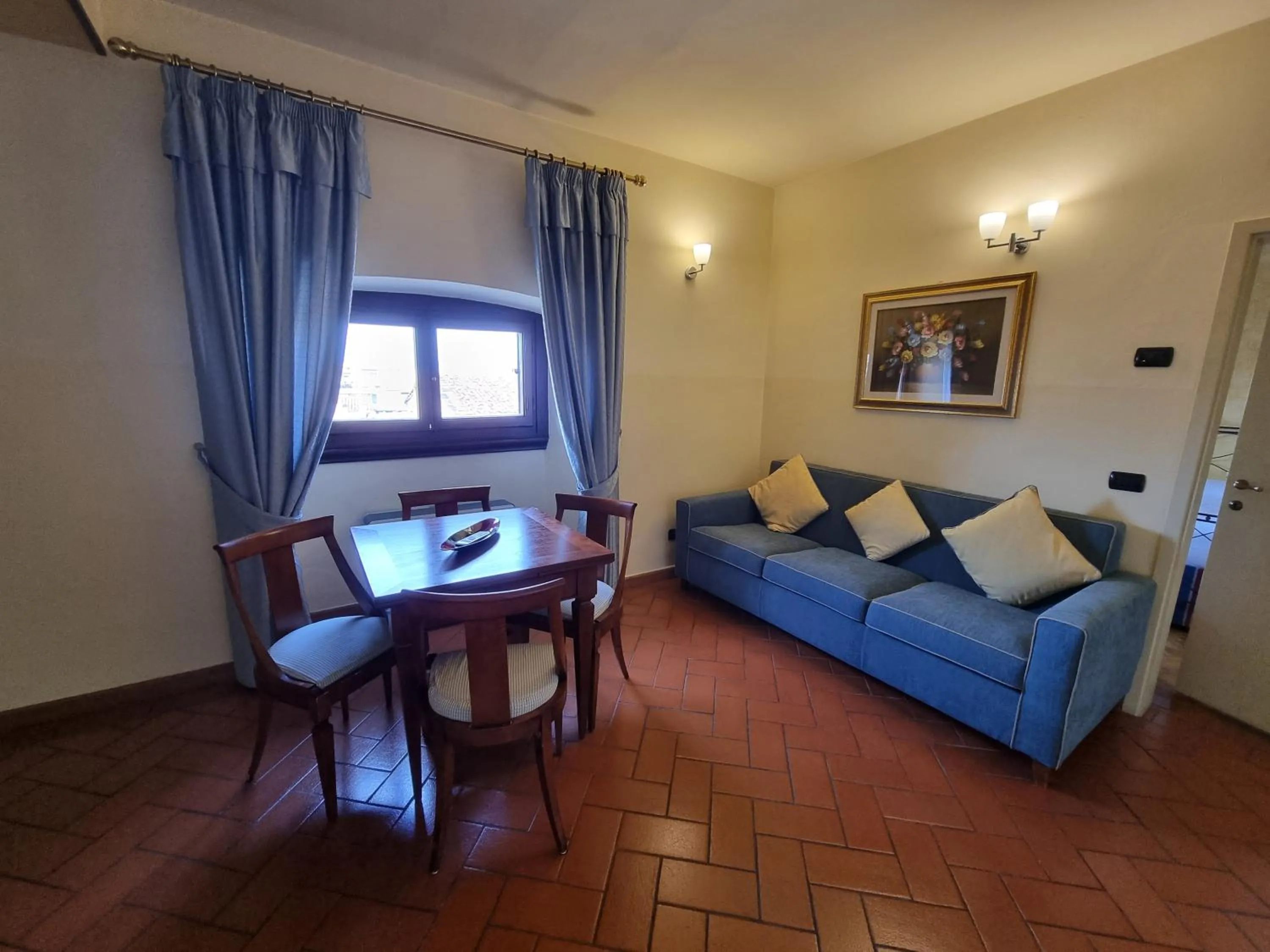 Living room in Palazzo Gamba Apartments al Duomo