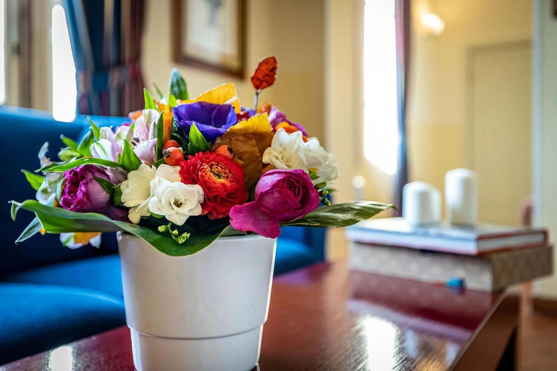 Living room in Palazzo Gamba Apartments al Duomo