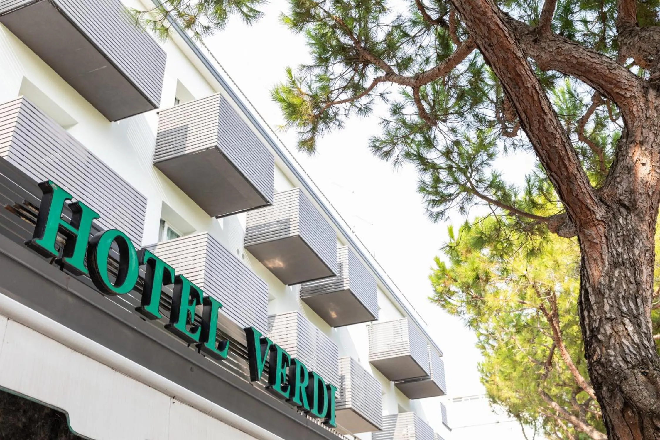 Property building in Hotel Verdi