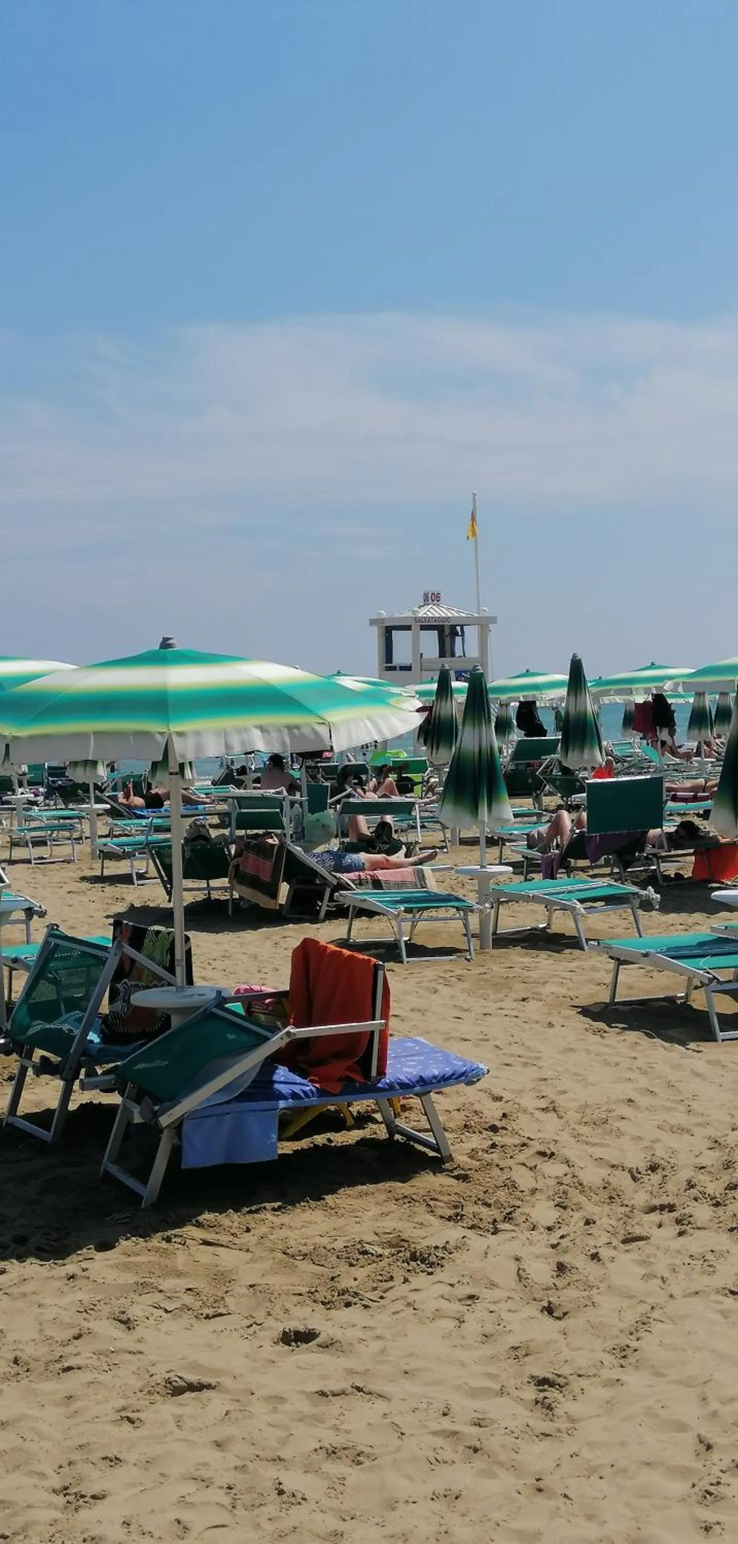 Beach in Hotel Verdi