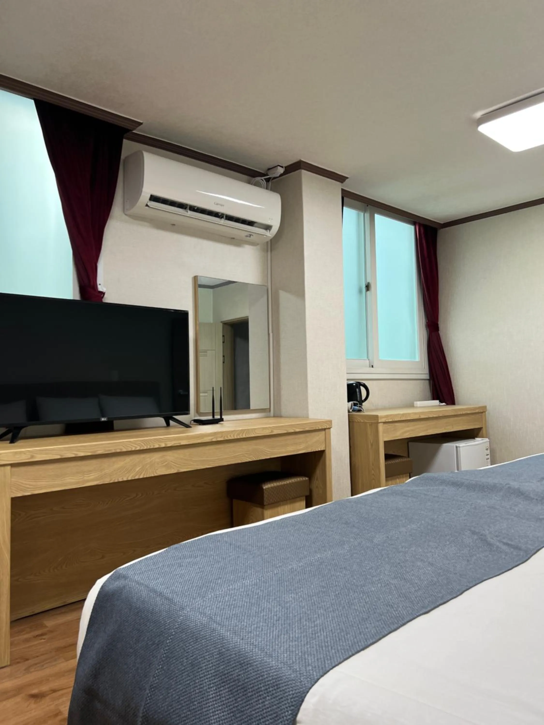 Bed in Bricks Stay Jeju City & Aiport